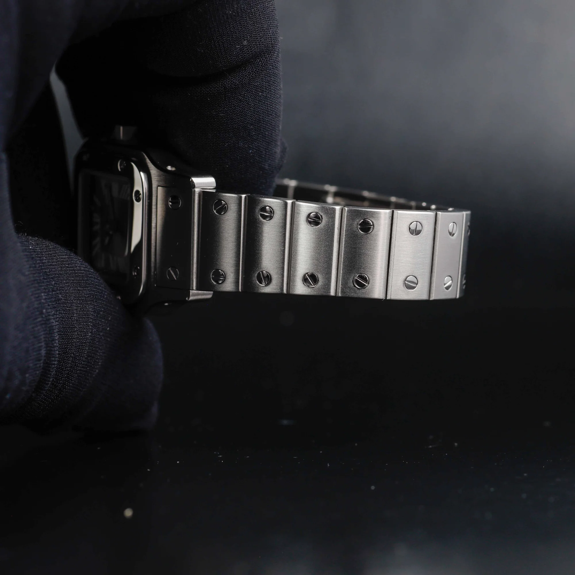 Cartier Santos GalbÉe acier 9