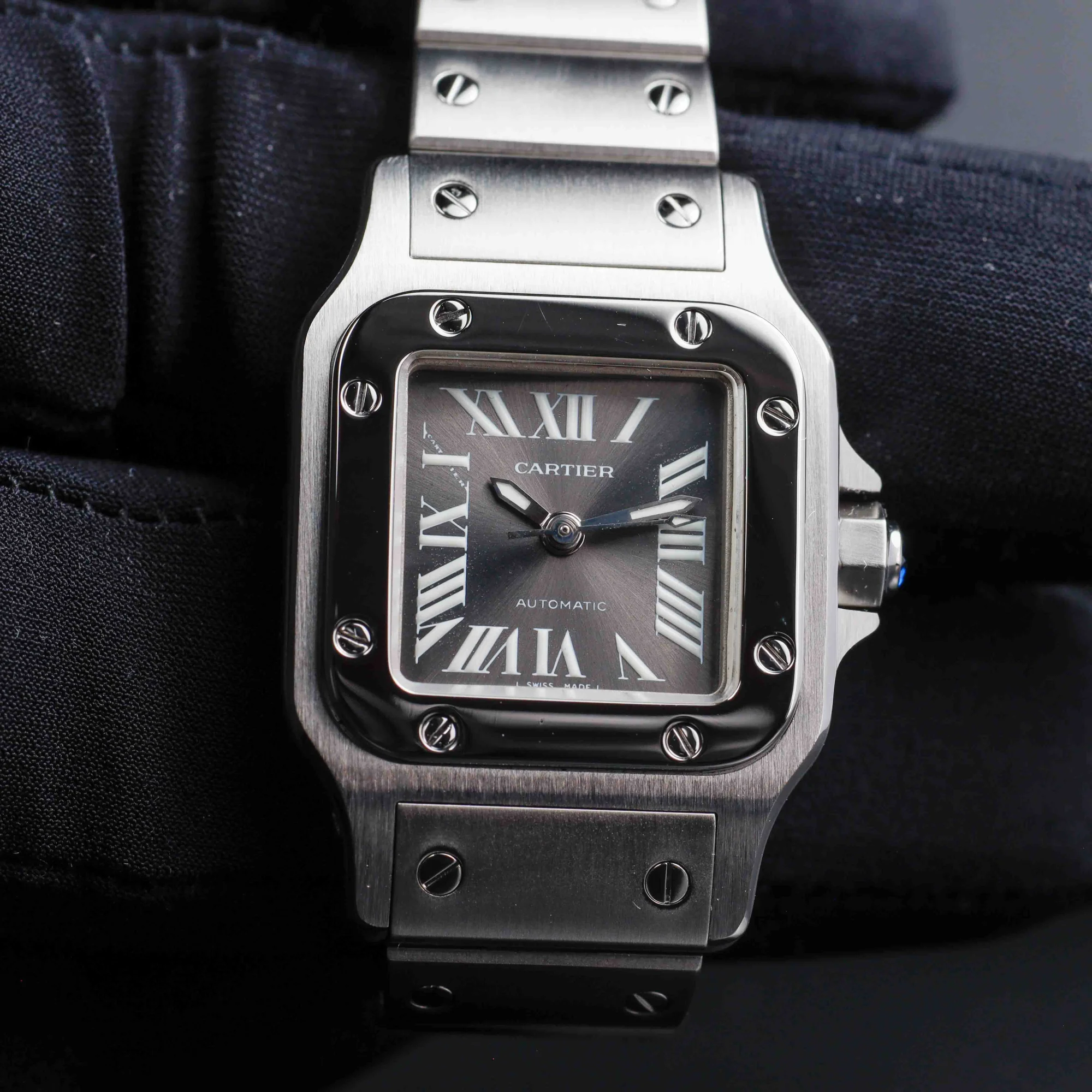 Cartier Santos GalbÉe acier 10