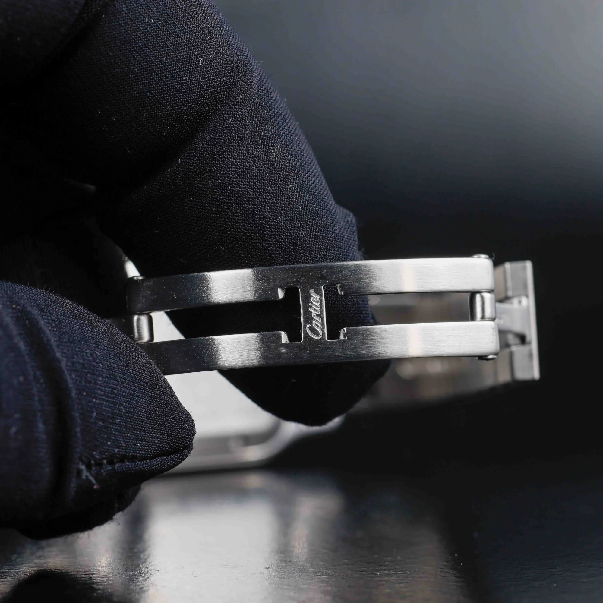 Cartier Santos GalbÉe acier 13