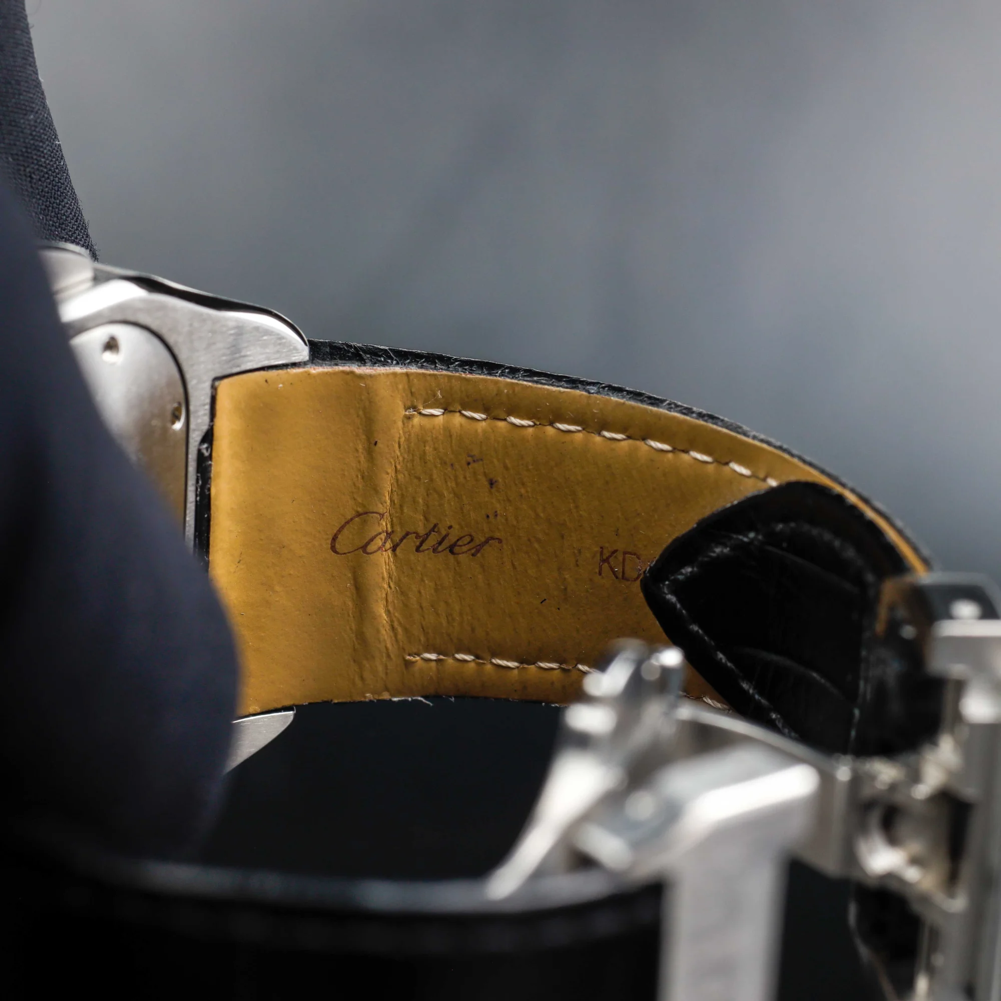 Cartier Santos 100 Xl Chronograph Mit Natürlichen Diamanten Personalisierung stahl 11