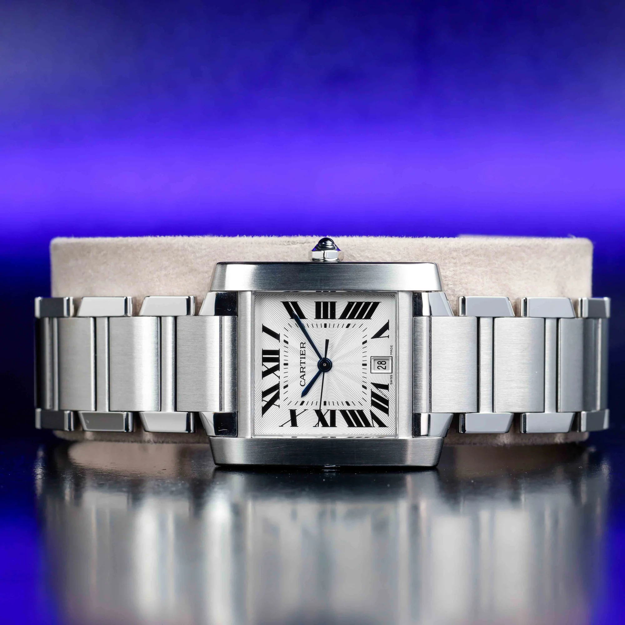 Cartier Tank Française acier