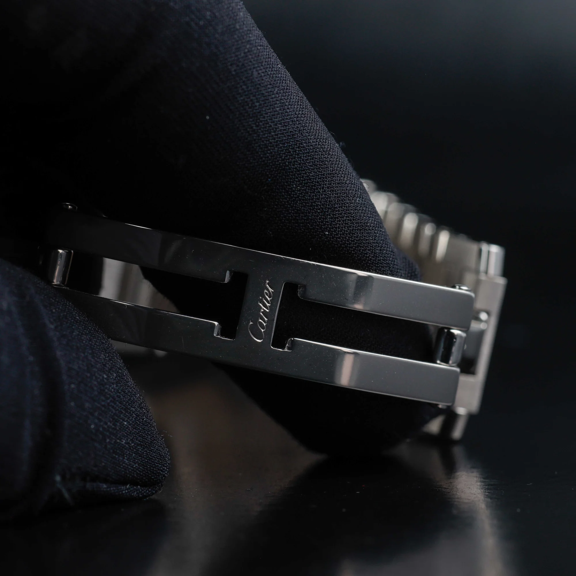 Cartier Tank Française acier 12