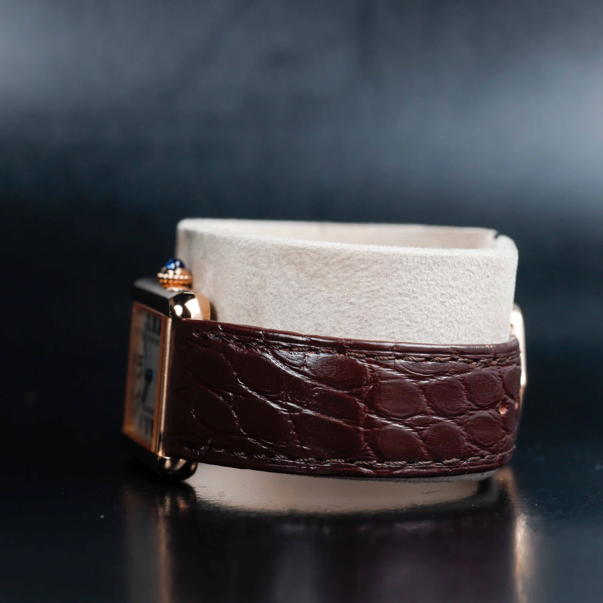 Cartier Tank Solo oro rosa 3