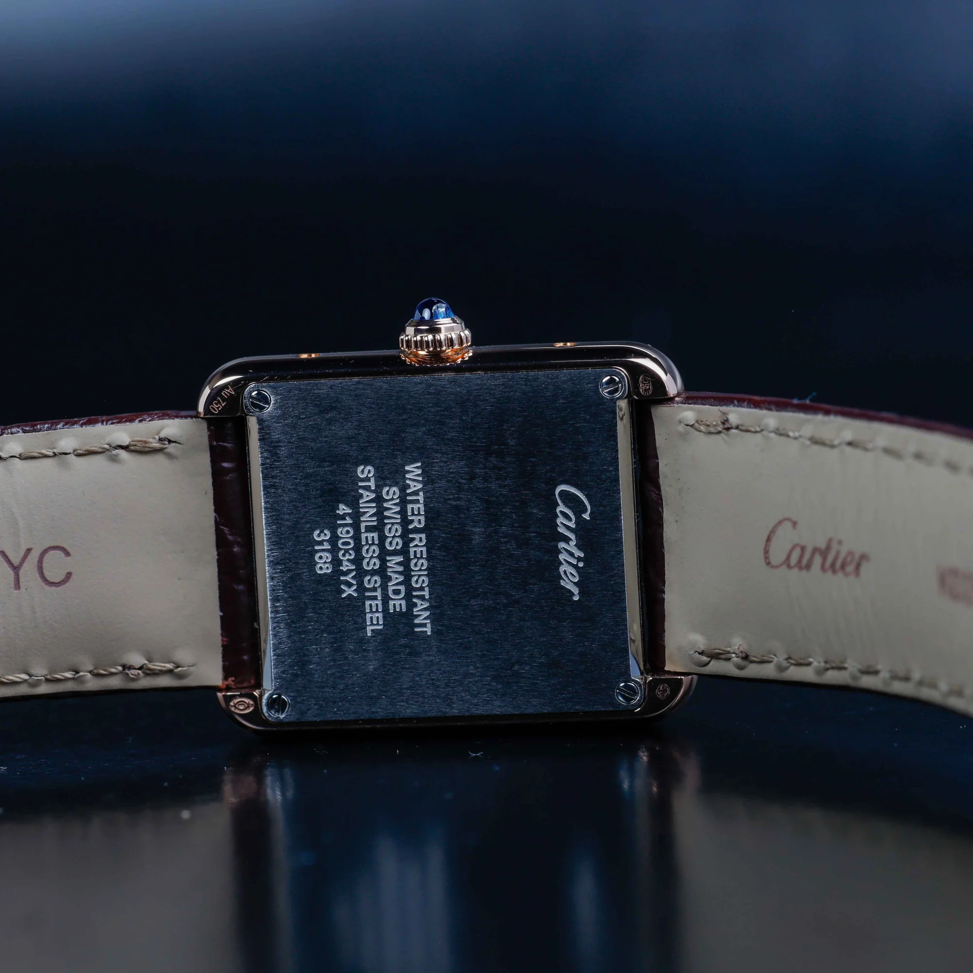 Cartier Tank Solo oro rosa 9