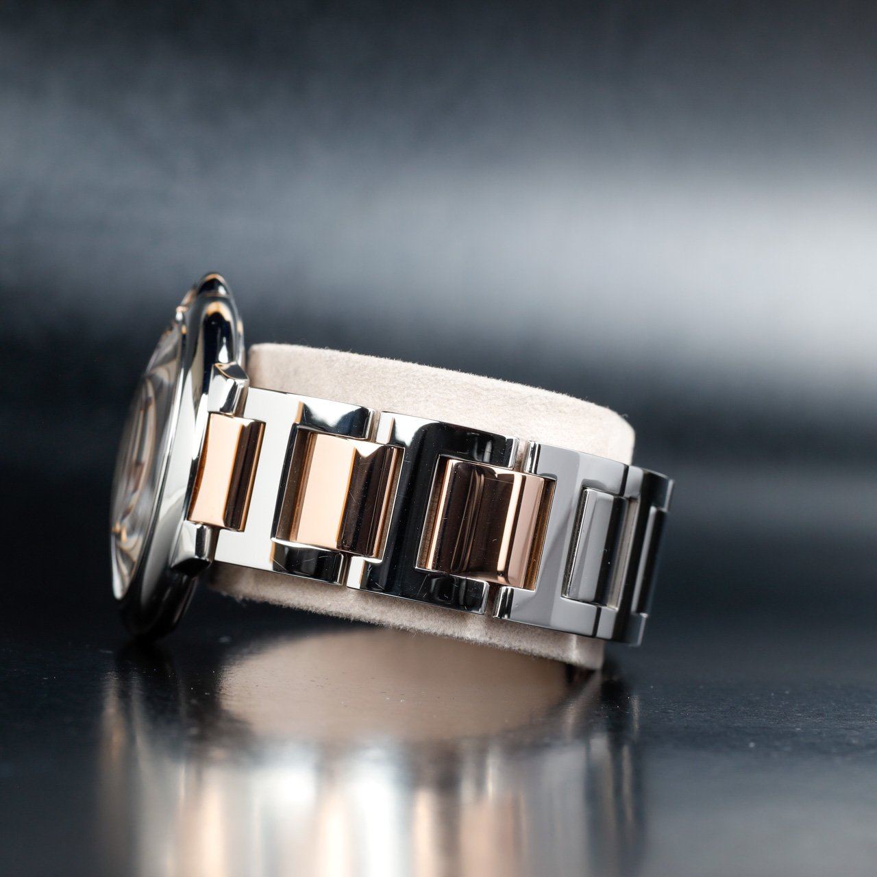 Cartier Ballon Bleu acciaio/oro rosa 3