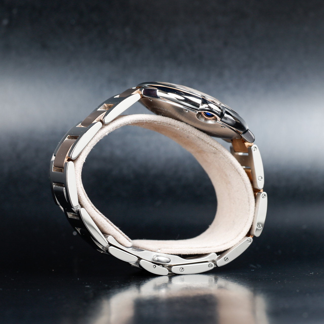 Cartier Ballon Bleu acciaio/oro rosa 8