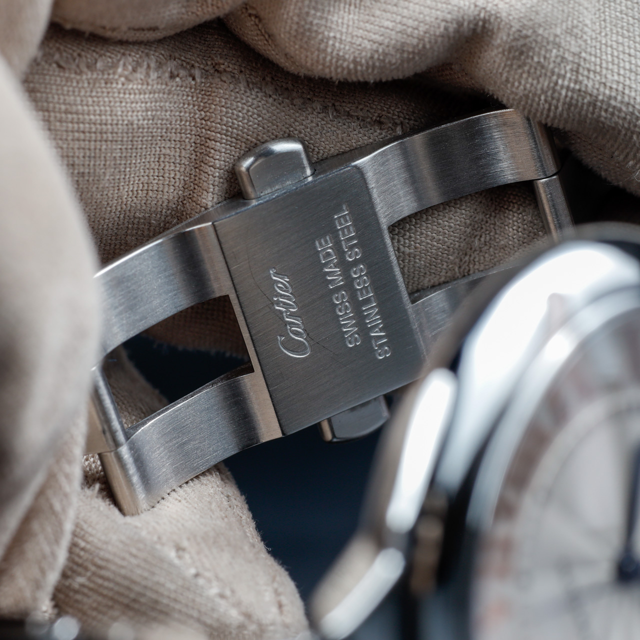 Cartier Ballon Bleu acciaio/oro rosa 12