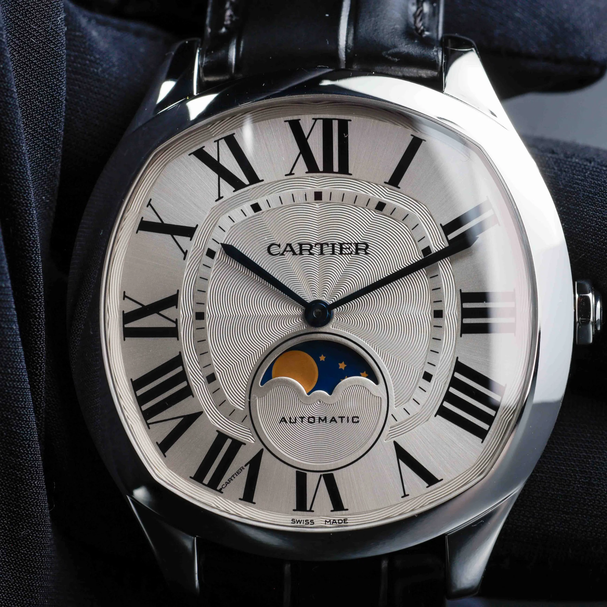Cartier Drive De Cartier Moon Phases Automatic acier 8