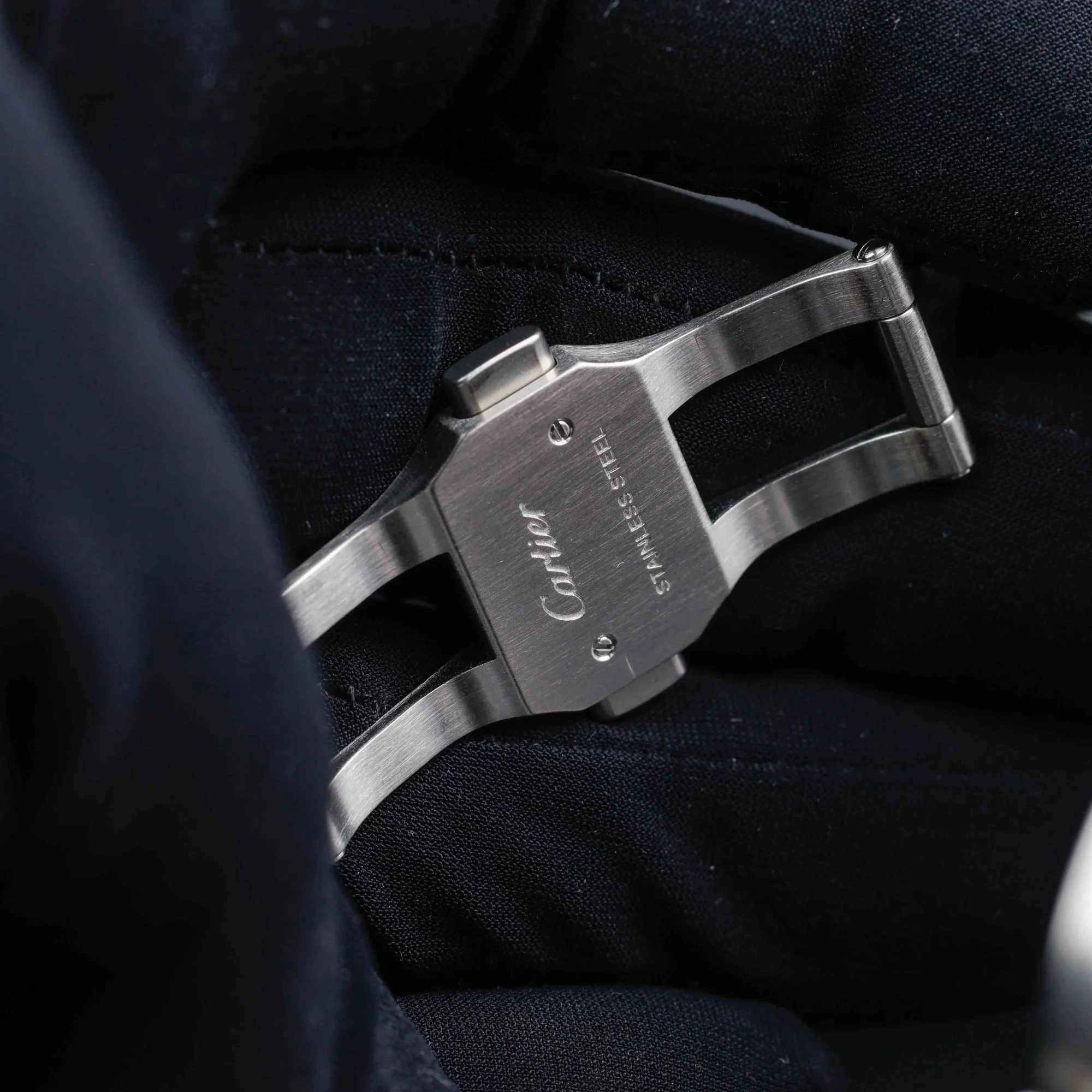 Cartier Pasha Mit Natürlichen Diamanten Nach Maß stahl 11