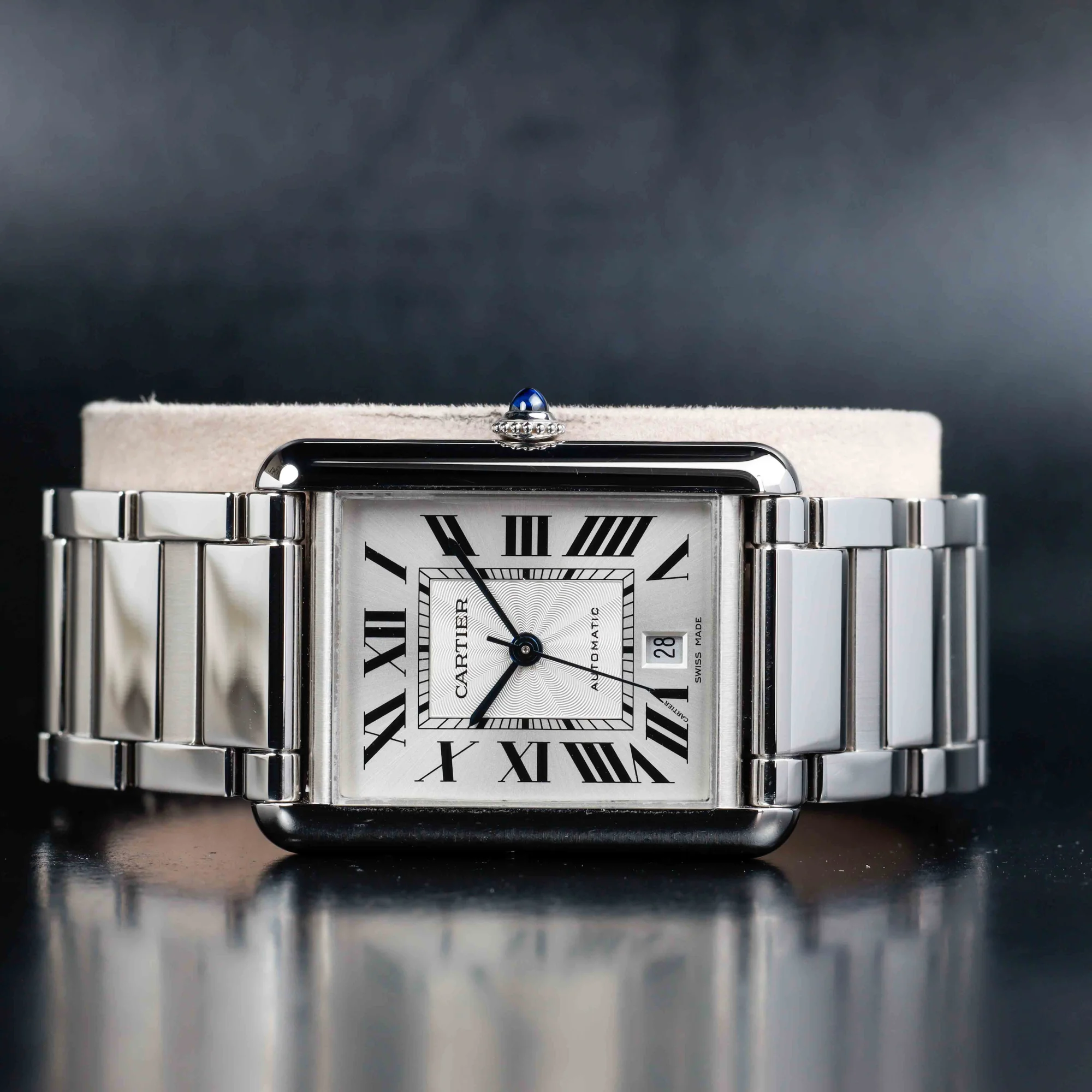 Cartier Tank Must acciaio 2