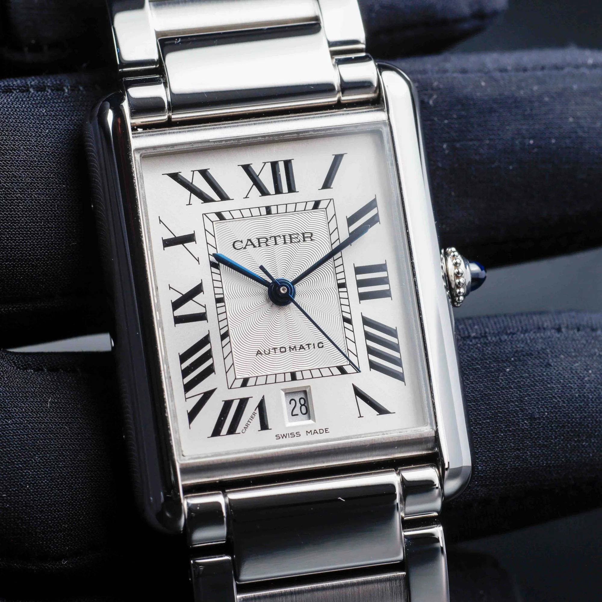 Cartier Tank Must acciaio 8