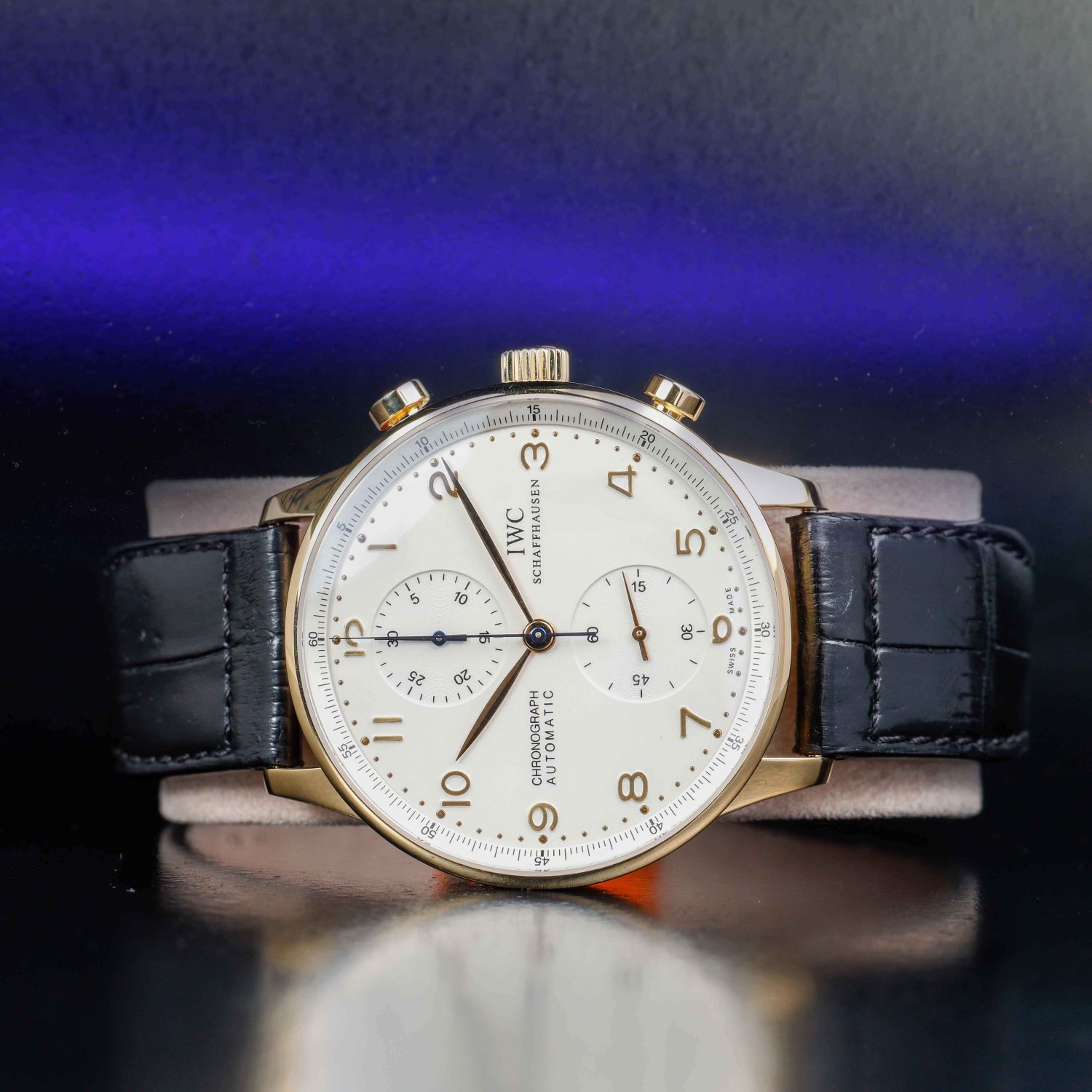 IWC Portugieser Chronograph yellow gold