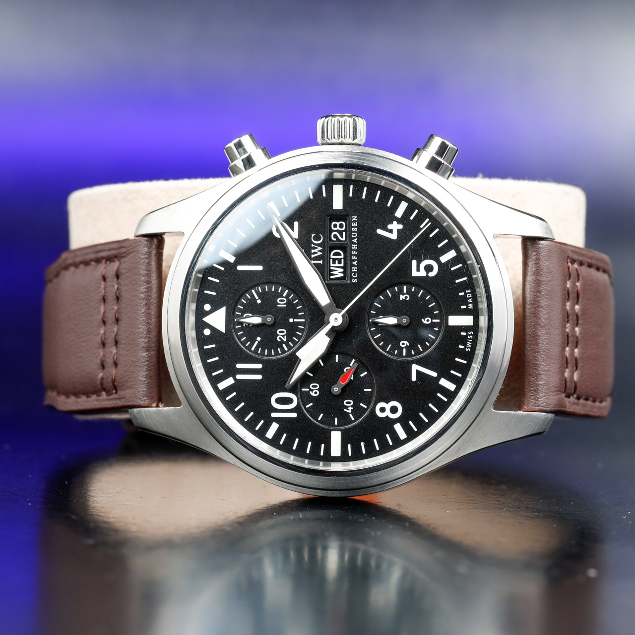 IWC Pilot Chronograph steel