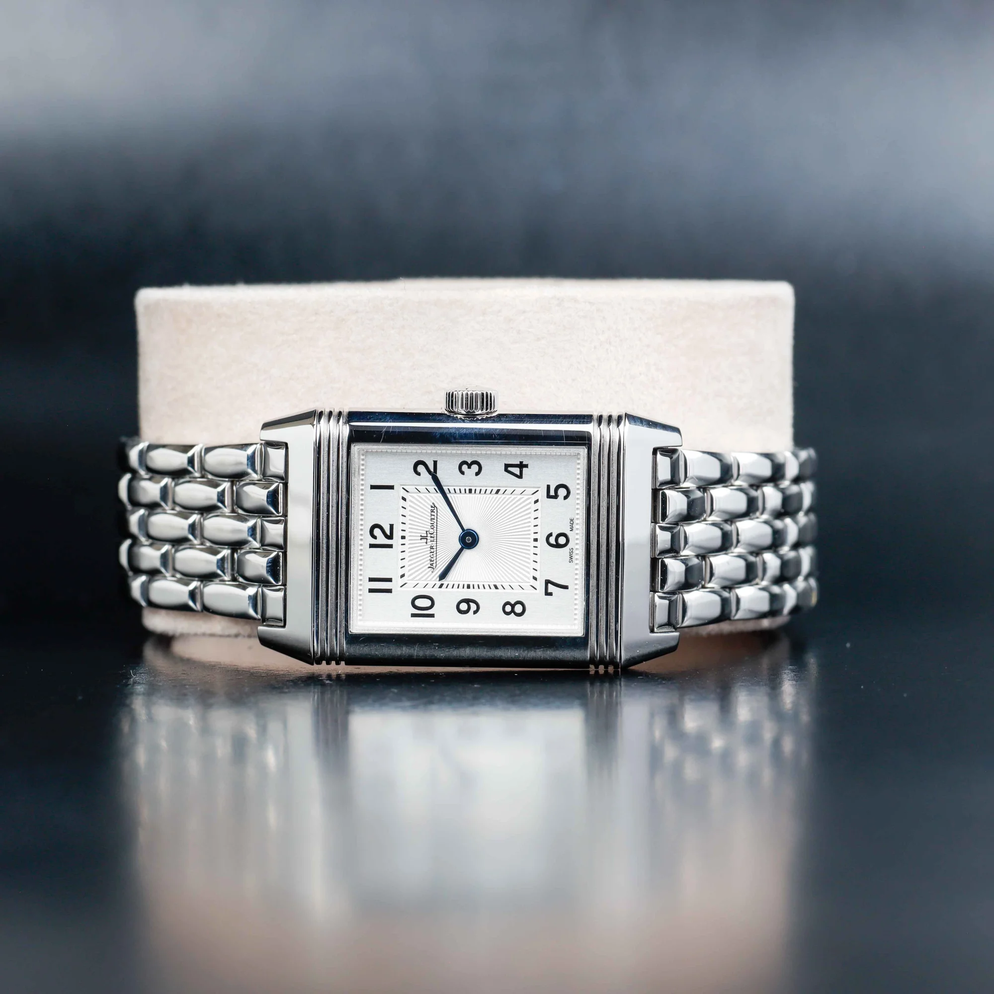 Jaeger-LeCoultre Reverso Classic Klein stahl 2