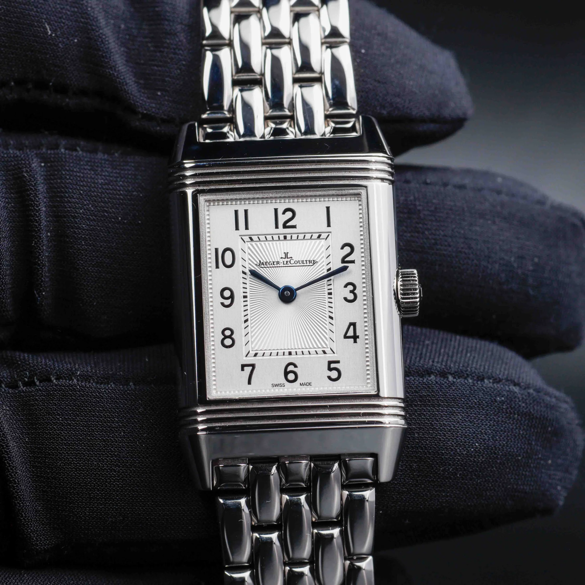 Jaeger-LeCoultre Reverso Classic Klein stahl 10