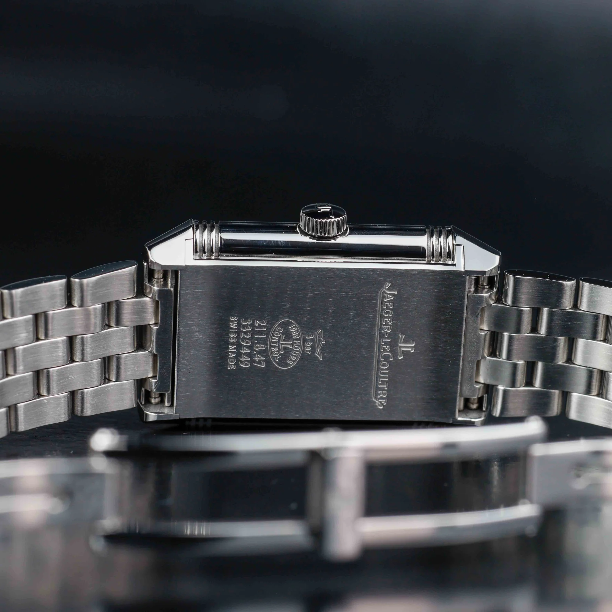 Jaeger-LeCoultre Reverso Classic Klein stahl 12