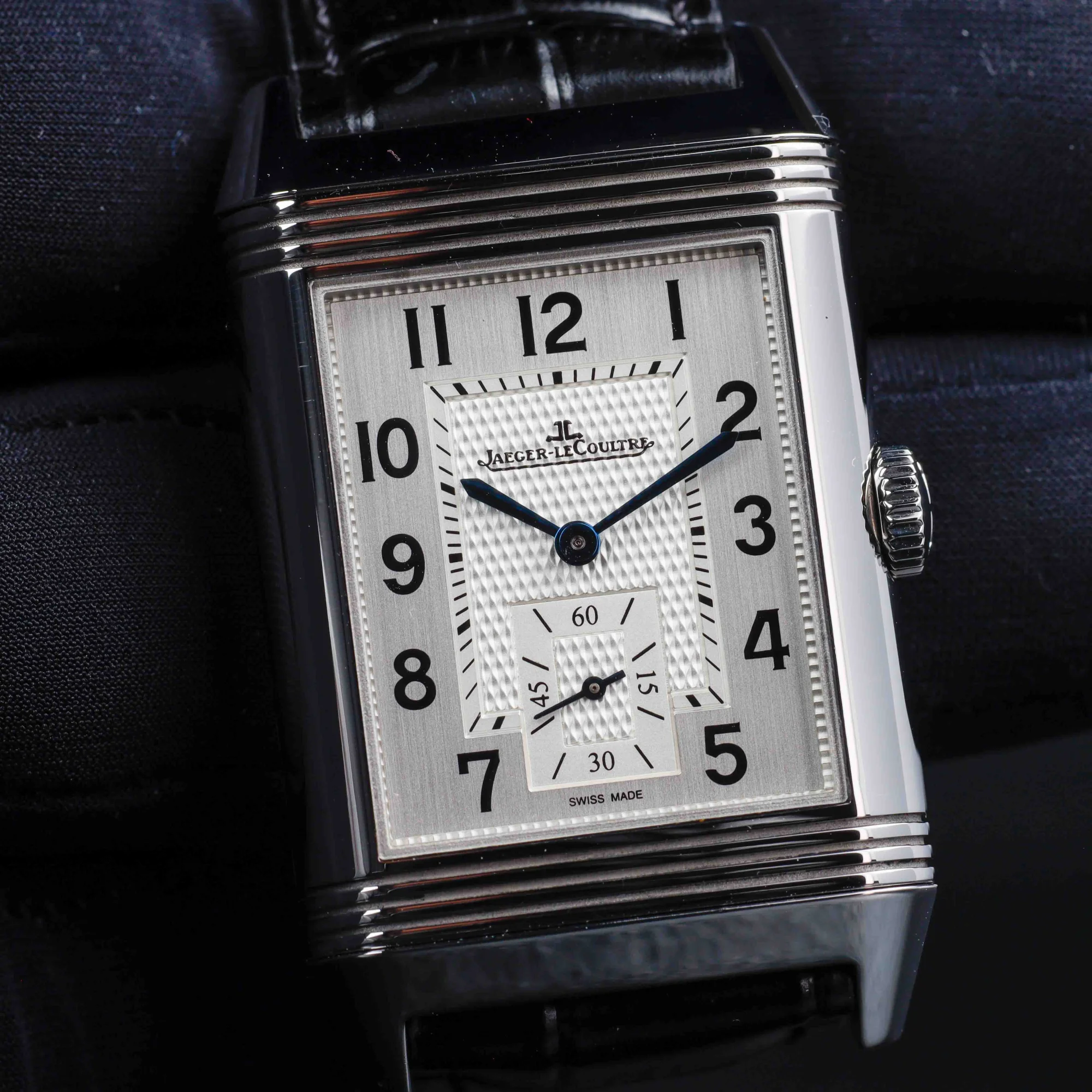Jaeger-LeCoultre Reverso Classic Duoface Petite Seconde acier 8