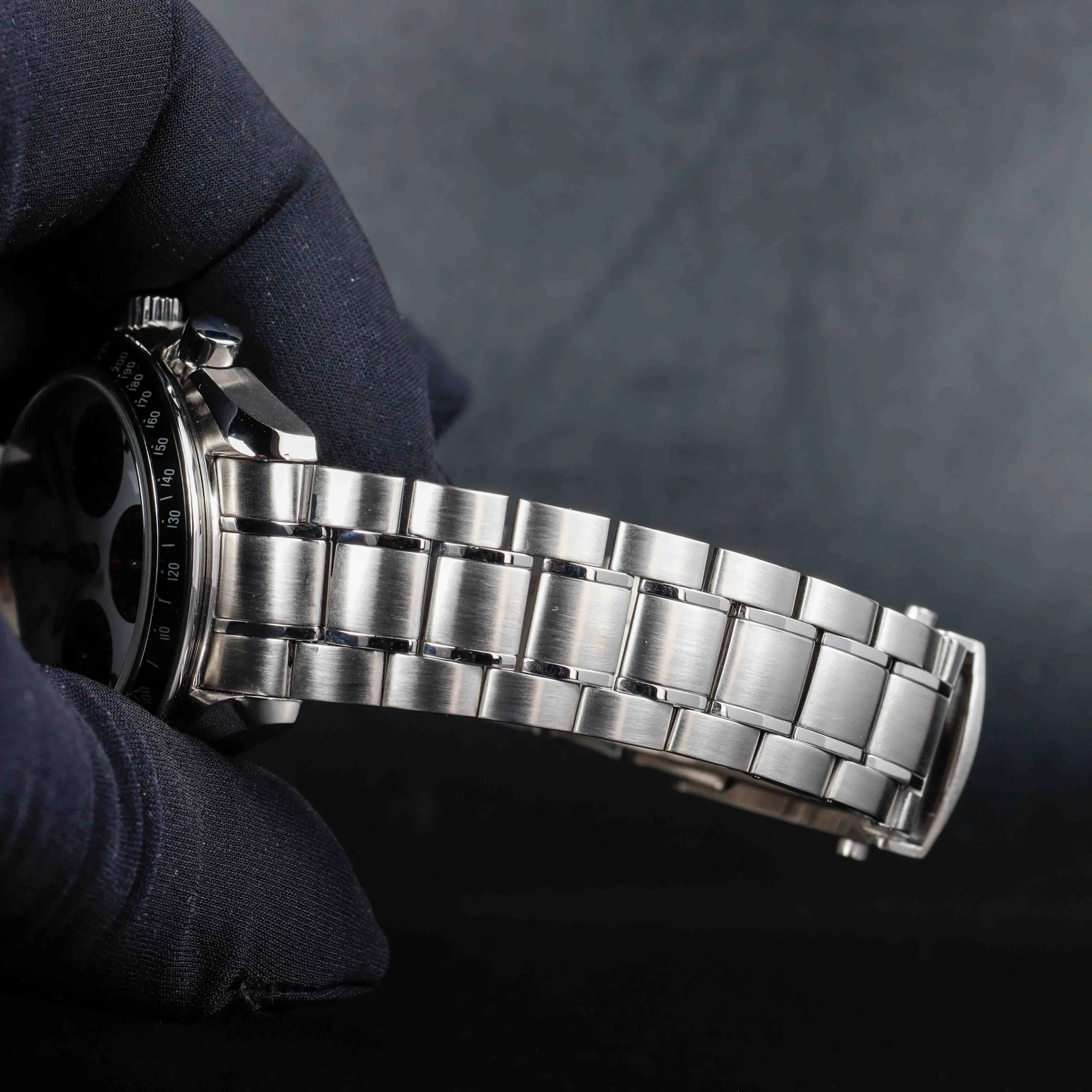 Omega Speedmaster Date 40 Automatic acciaio 9