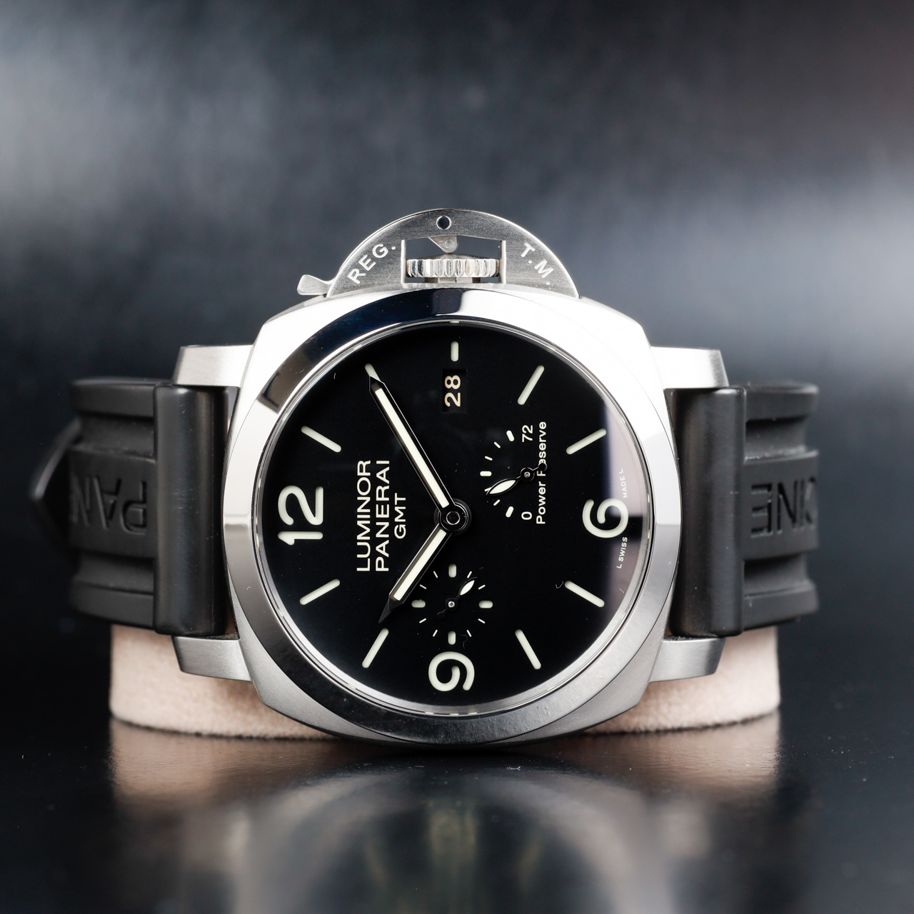 Panerai Luminor 1950 3 Days Gmt Power Reserve Automatic acier 2