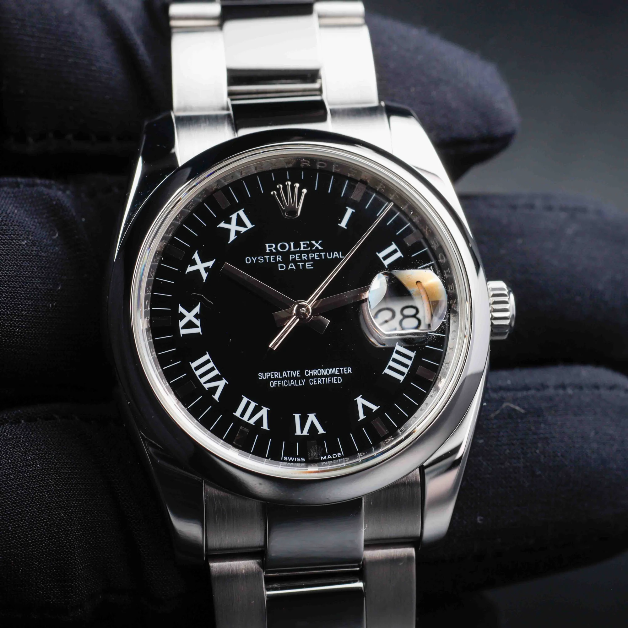 Rolex Oyster Perpetual Date 34 steel 10