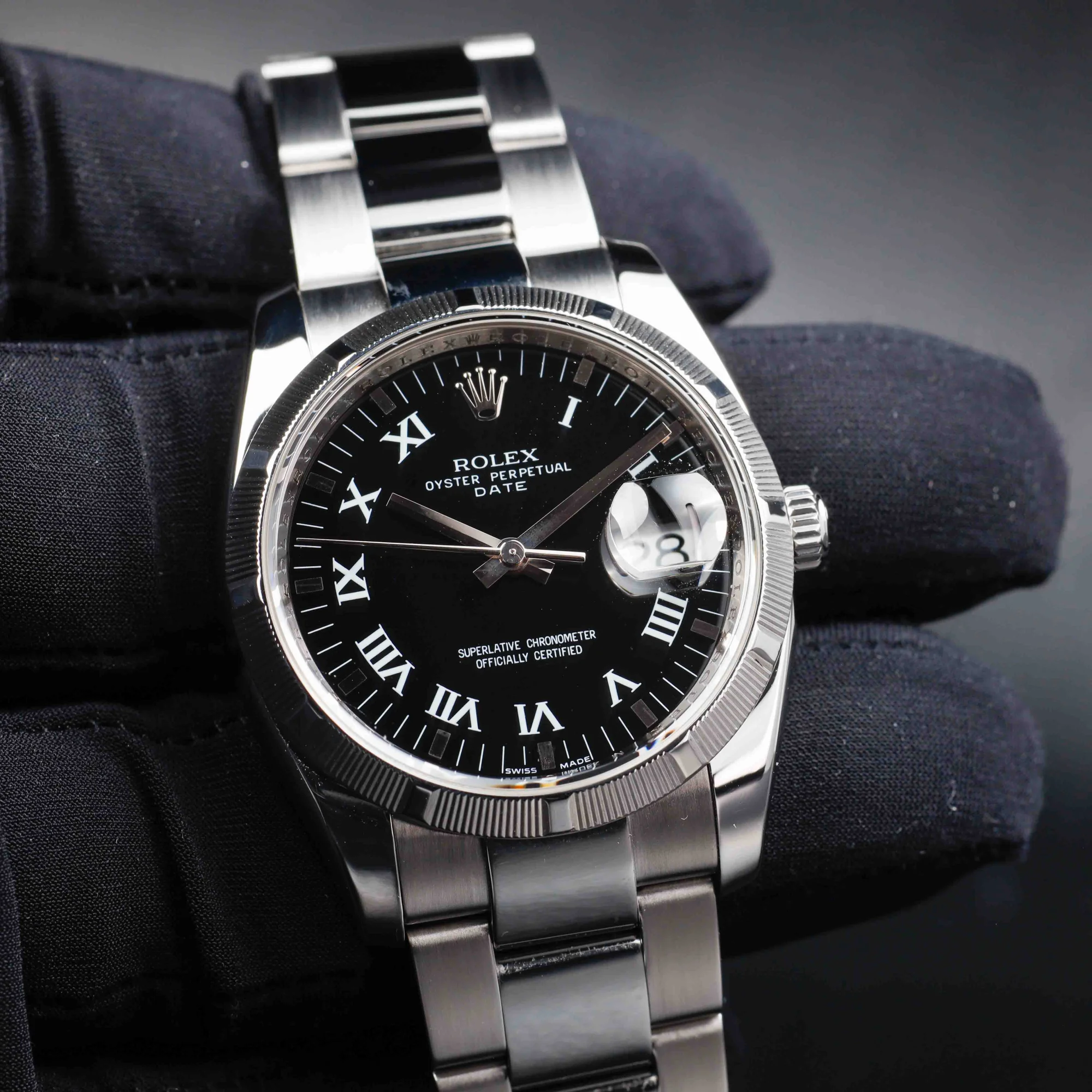 Rolex Oyster Perpetual Date 34 acciaio 10