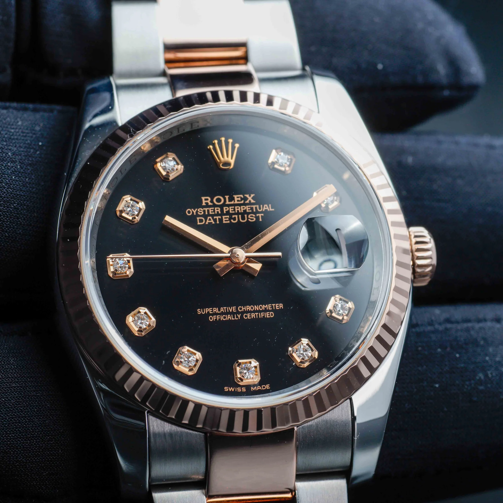 Rolex Datejust 36 steel/pink gold 10