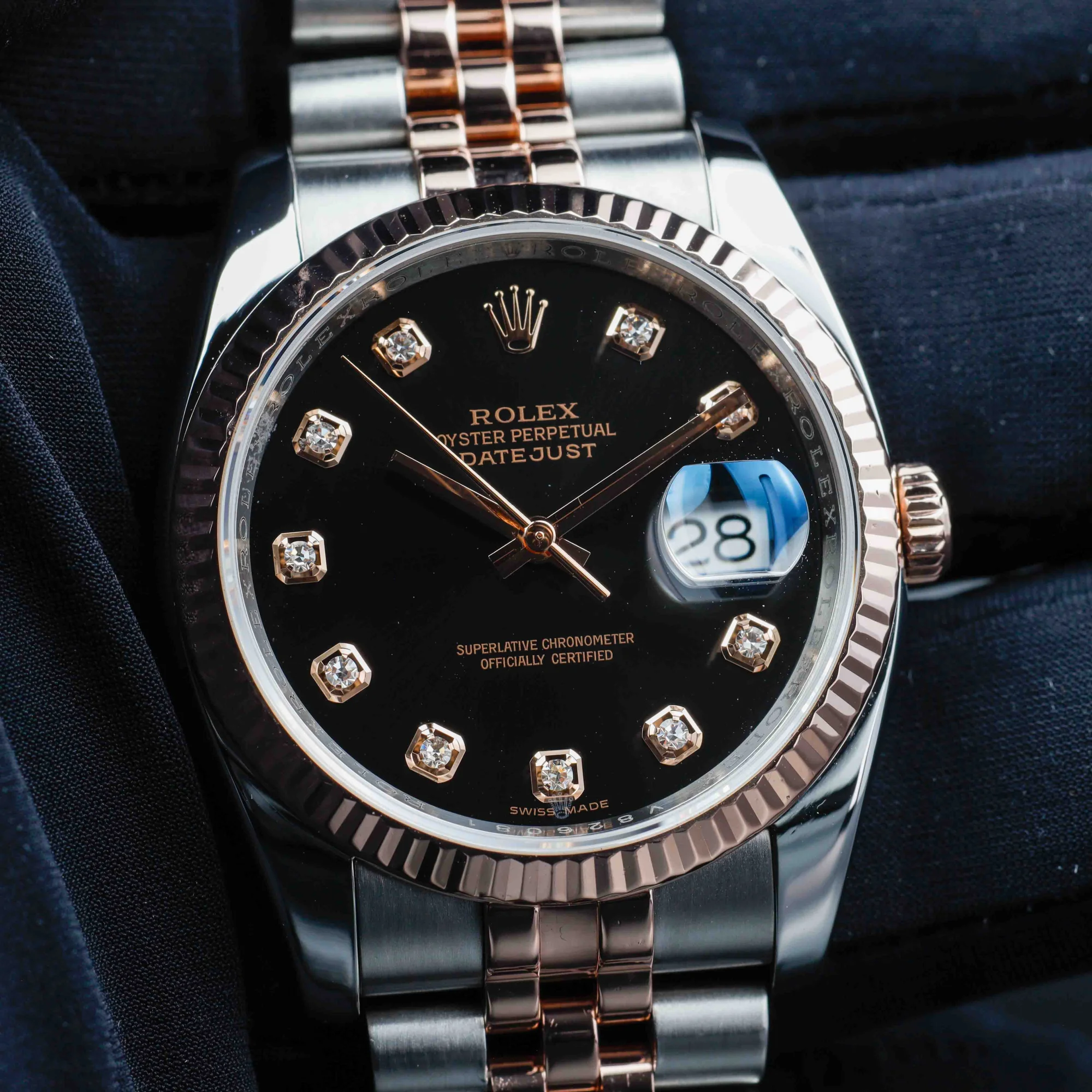 Rolex Datejust 36 acciaio/oro rosa 10