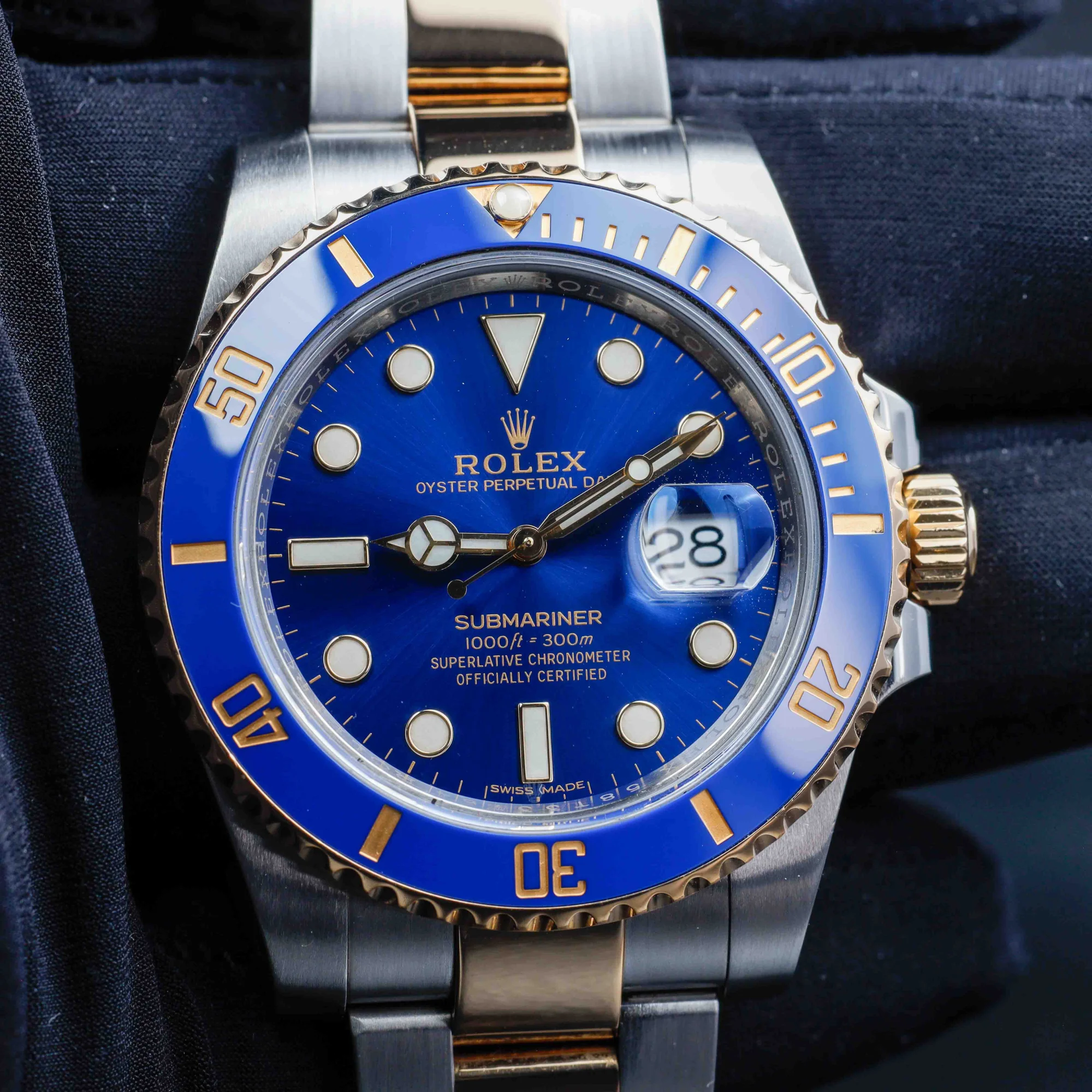 Rolex Submariner Date acier/or jaune 10