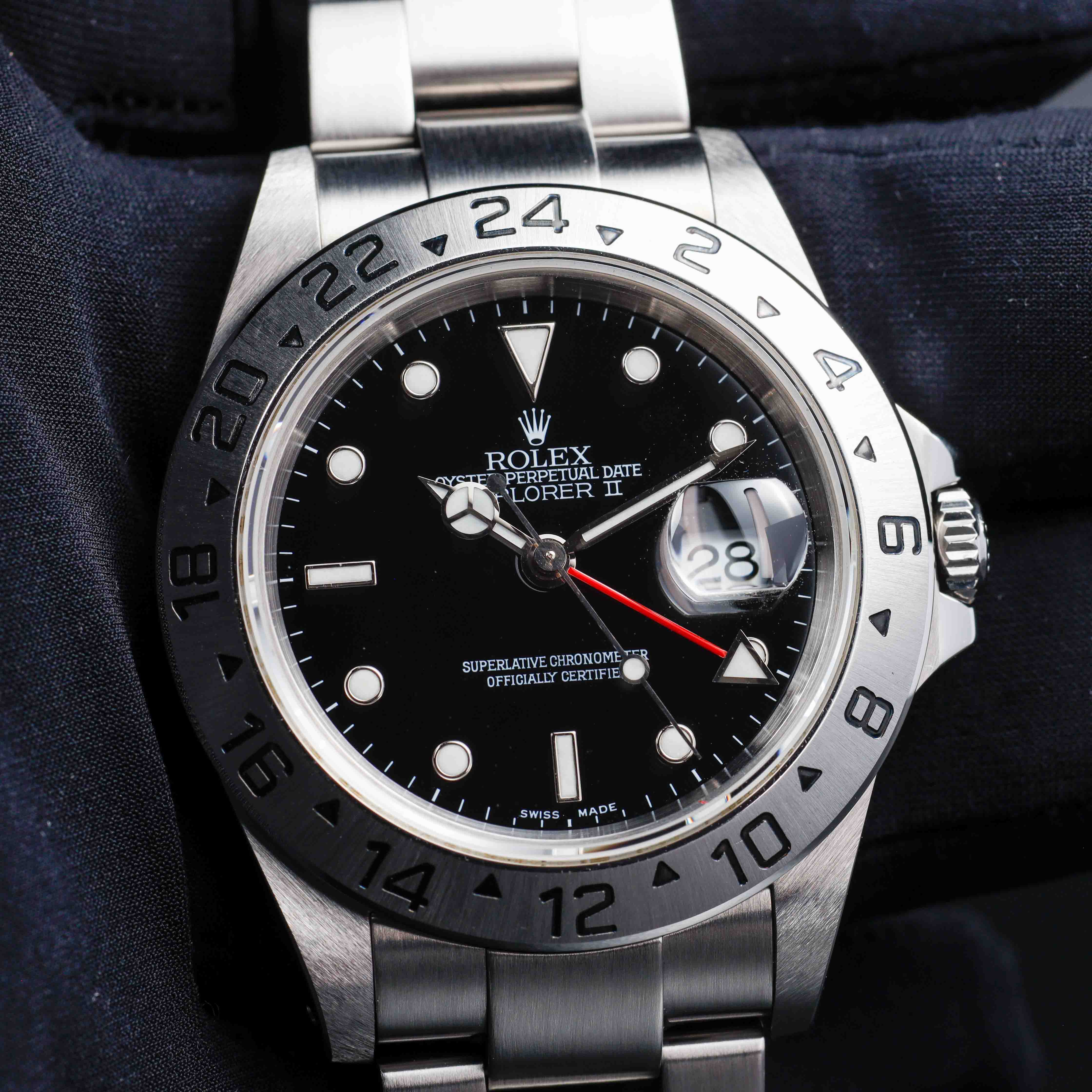 Rolex Explorer Ii acciaio 10
