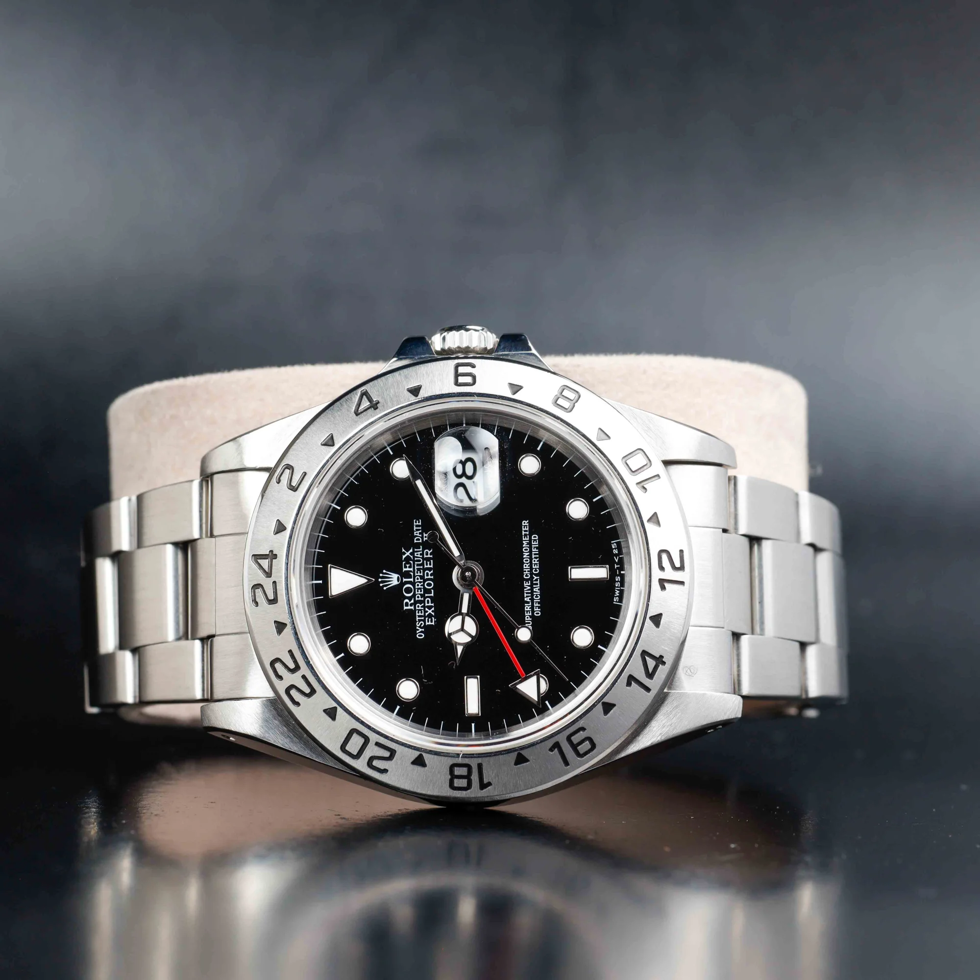 Rolex Explorer Ii steel/platinum 2