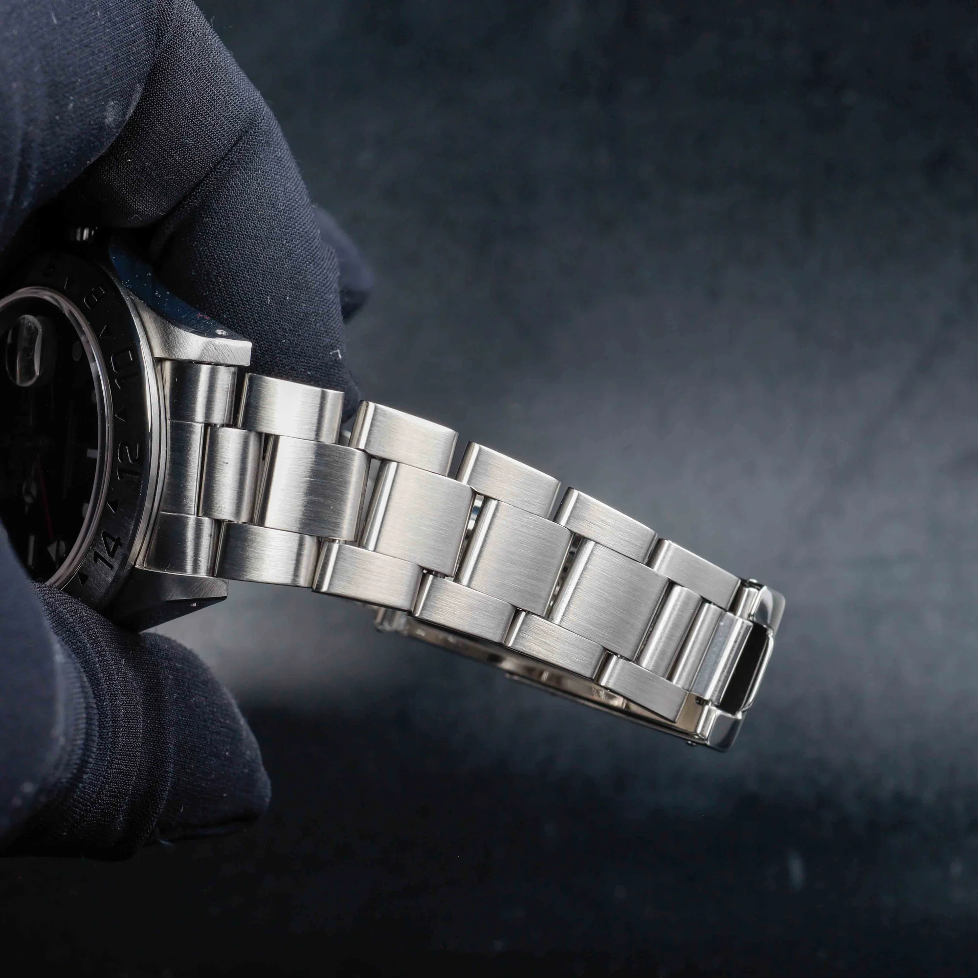 Rolex Explorer Ii steel/platinum 9