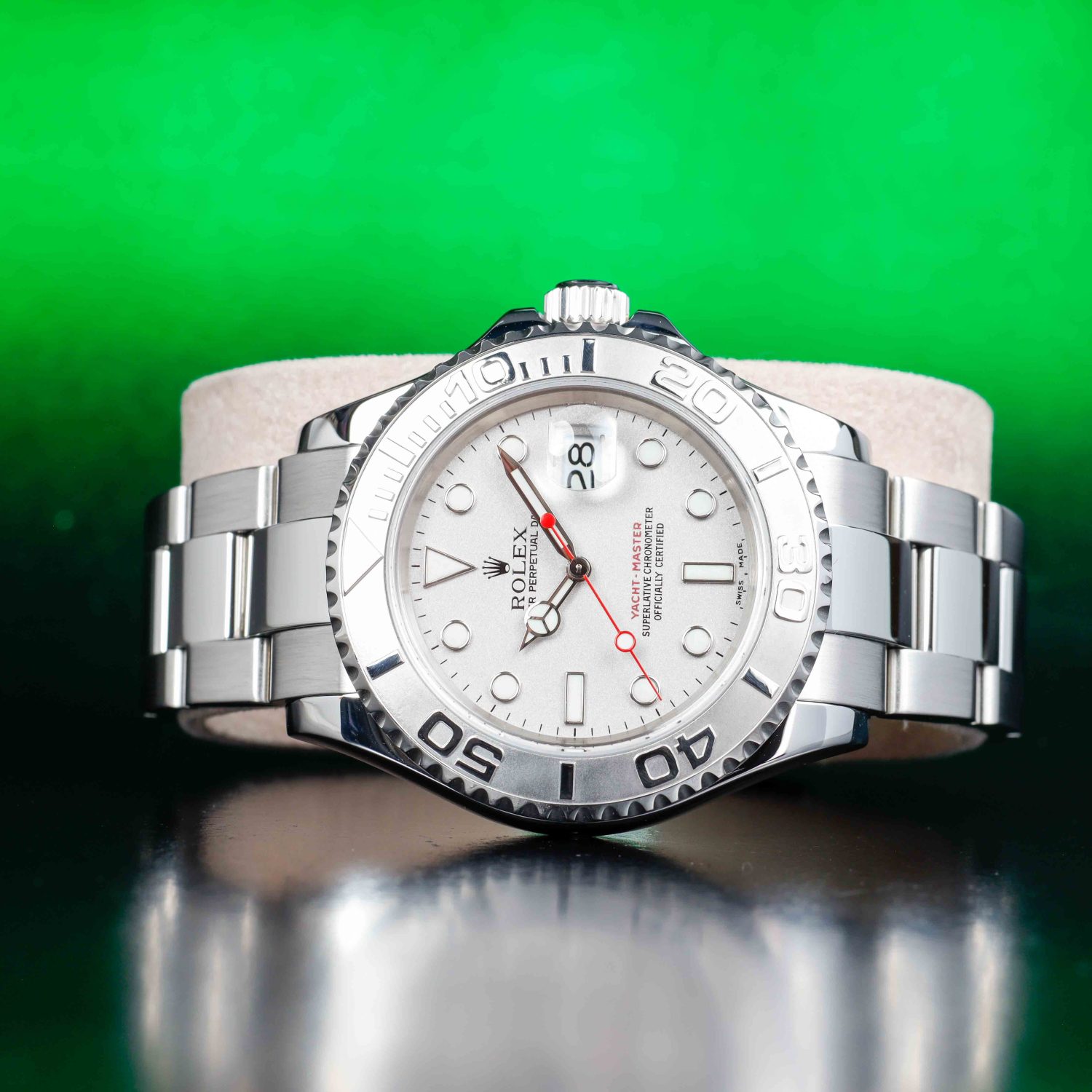 Rolex Yacht-master 40 acier/platine