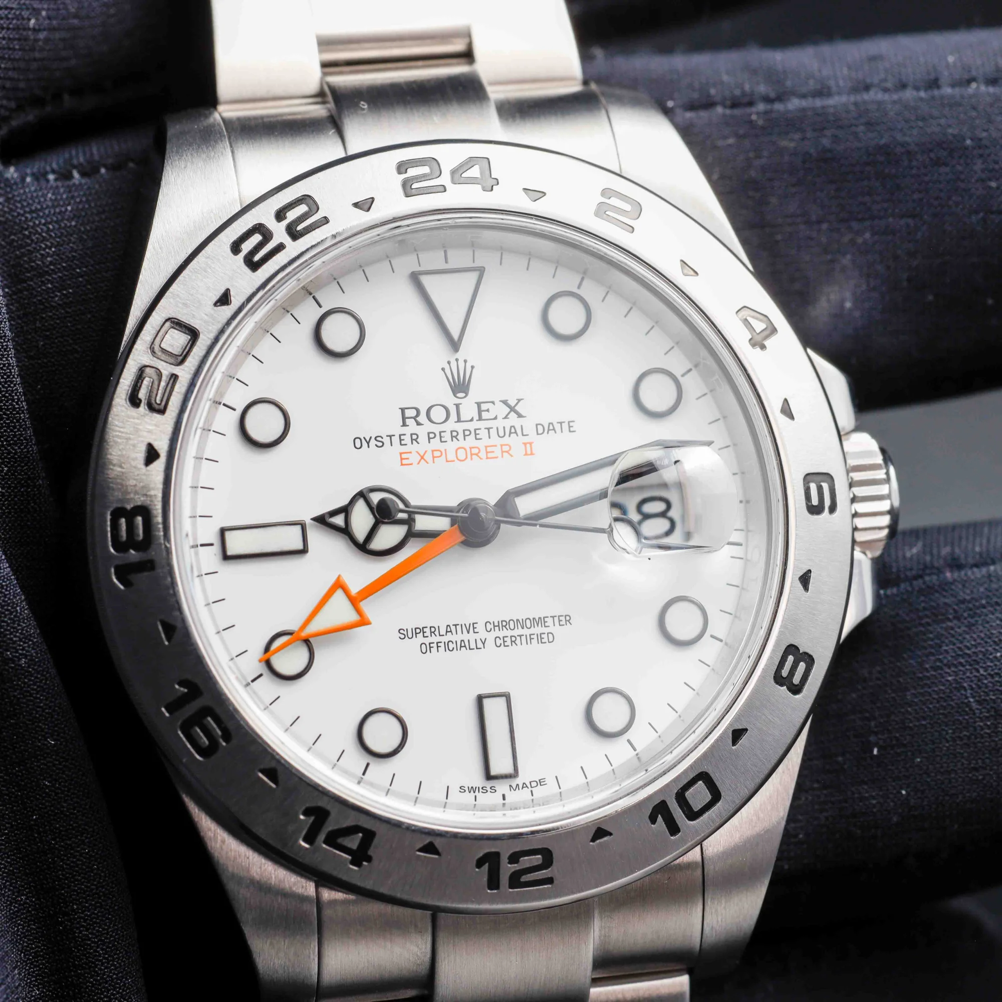 Rolex Explorer Ii acier 10