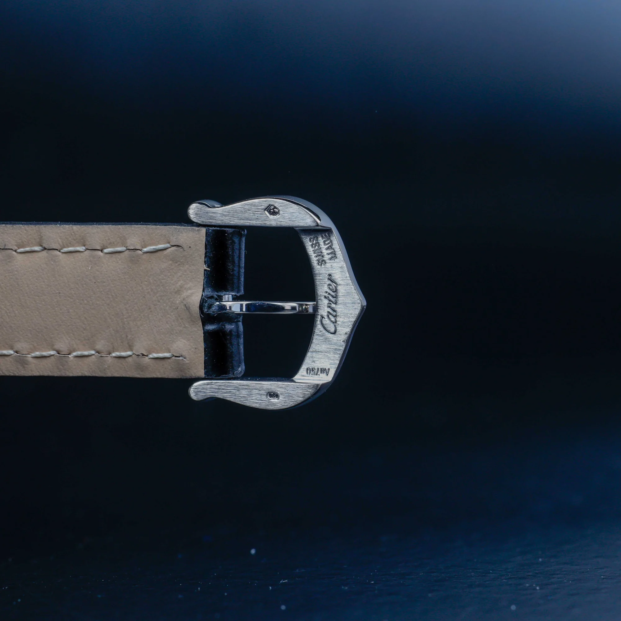 Cartier Tank AmÉricaine Avec Diamants Naturels Personnalisation or blanc 9