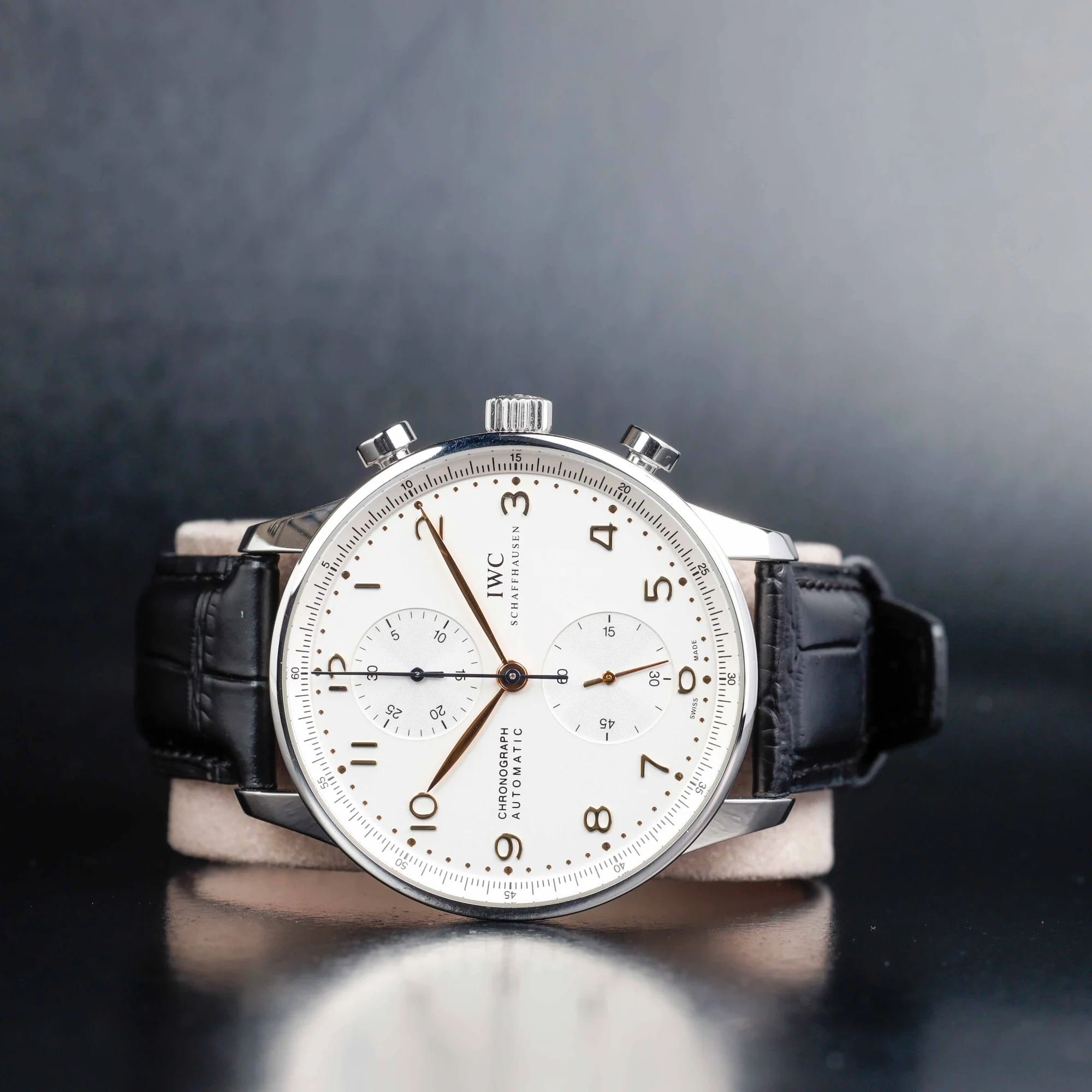 IWC Portugieser Chronograph acciaio 2