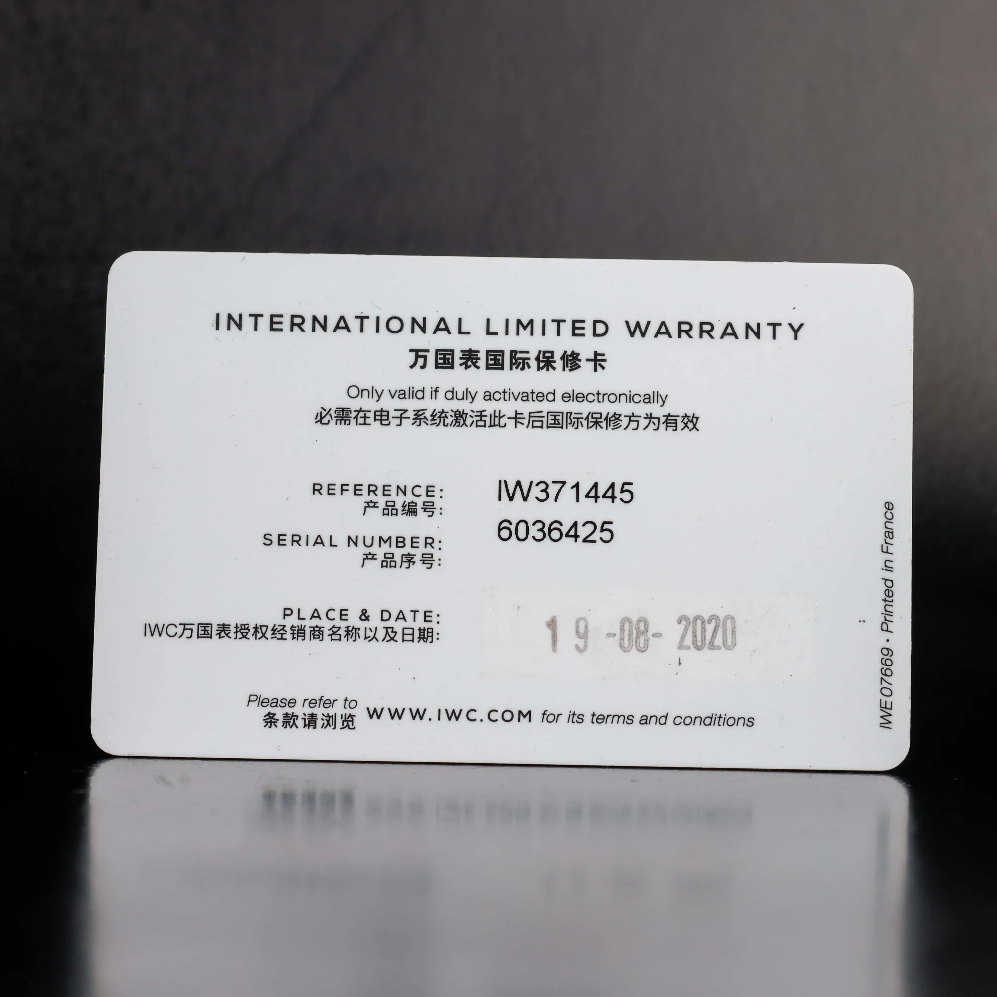 IWC Portugieser Chronograph acciaio 14