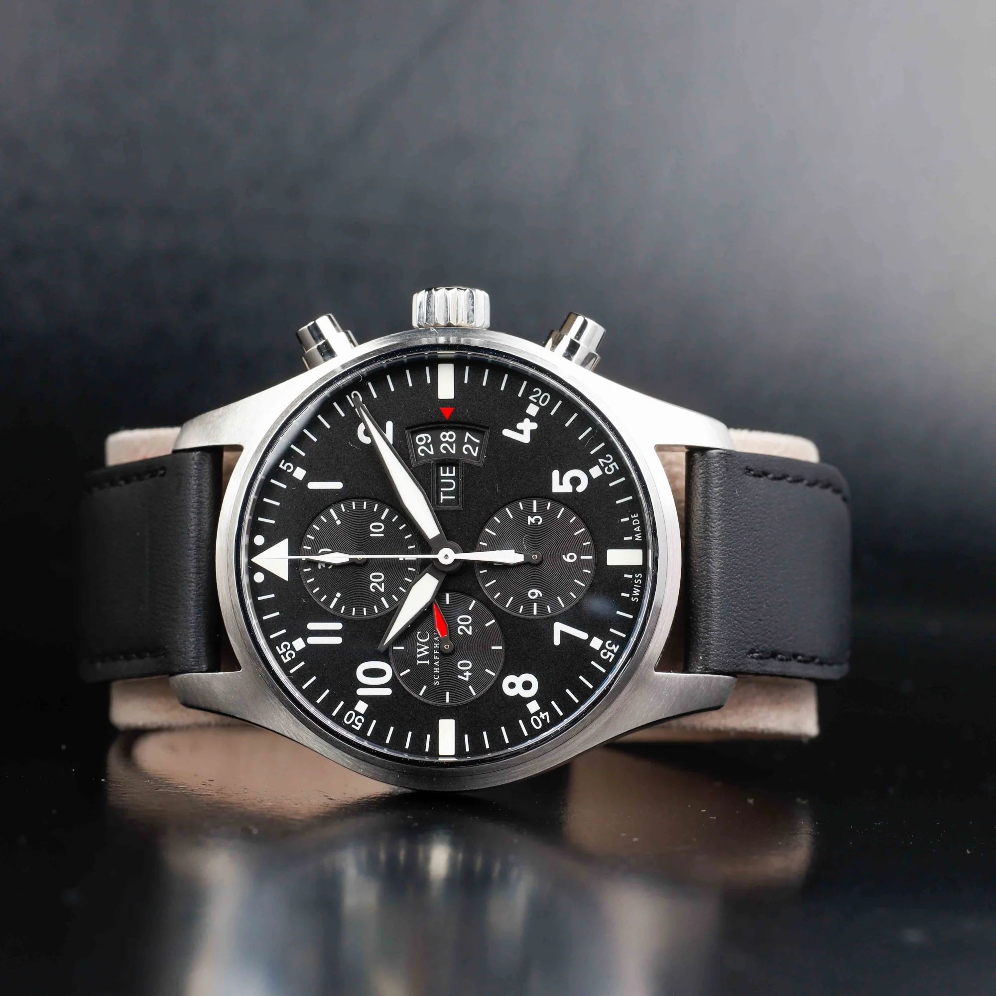 IWC Pilot Chronograph acciaio 2