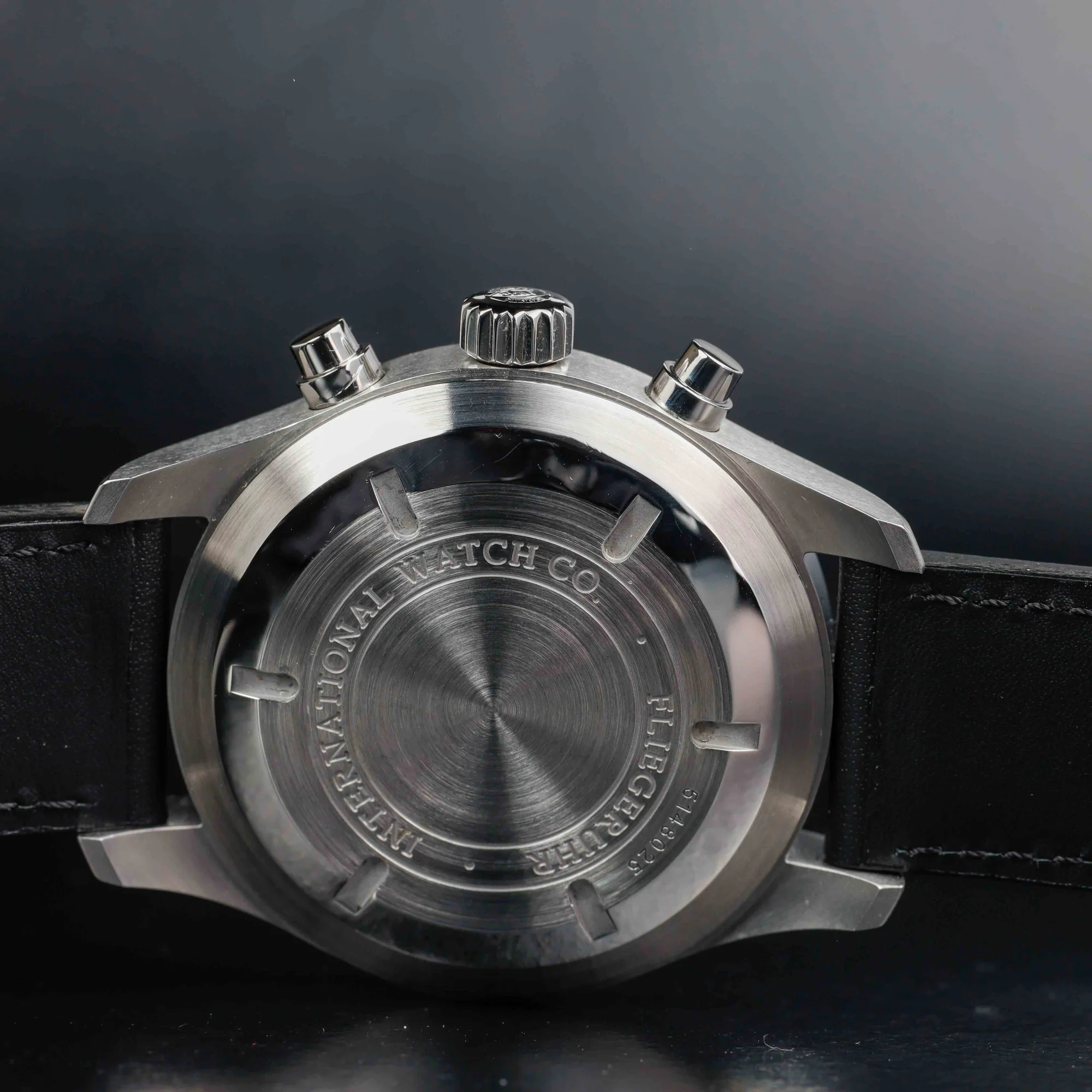 IWC Pilot Chronograph acciaio 9