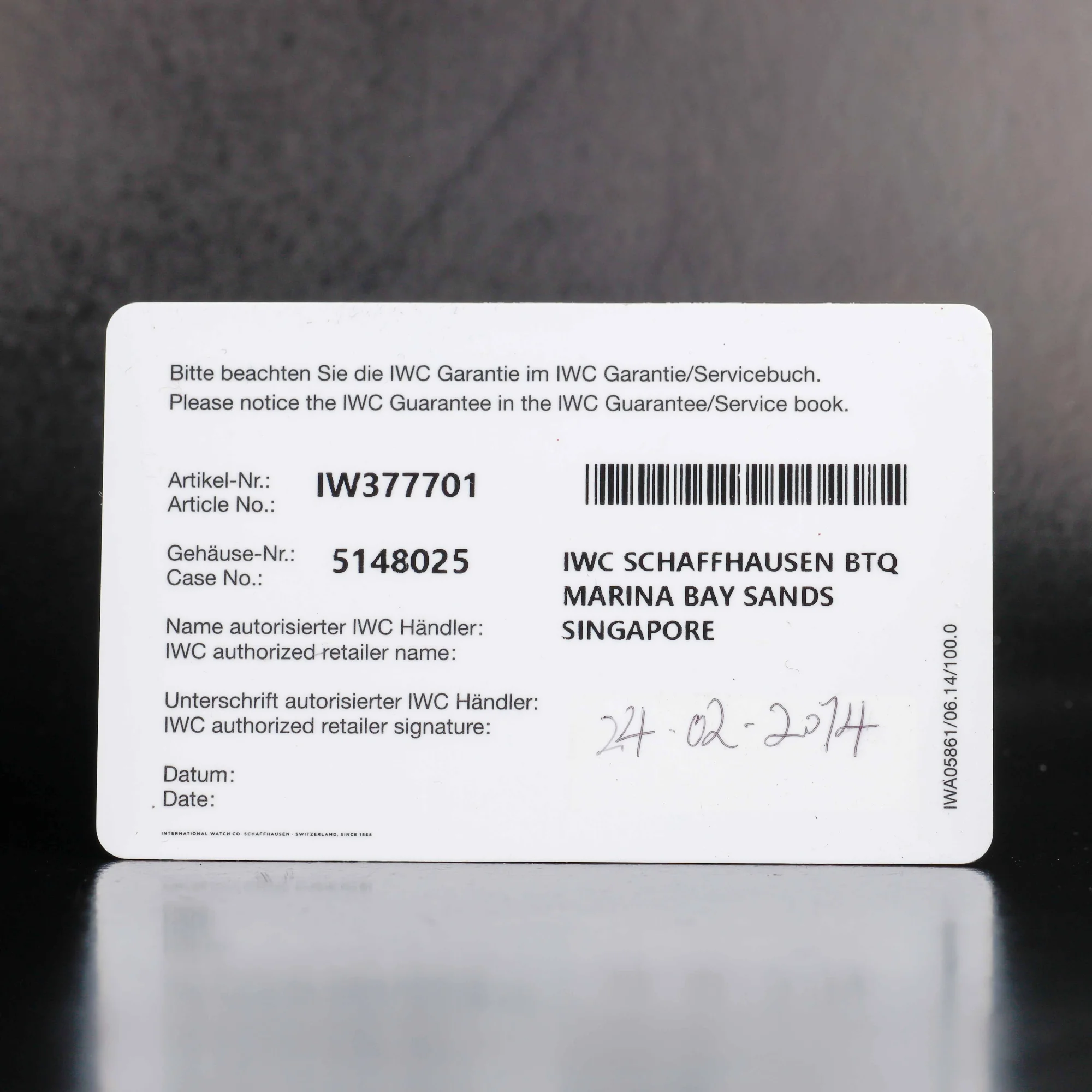 IWC Pilot Chronograph acciaio 14