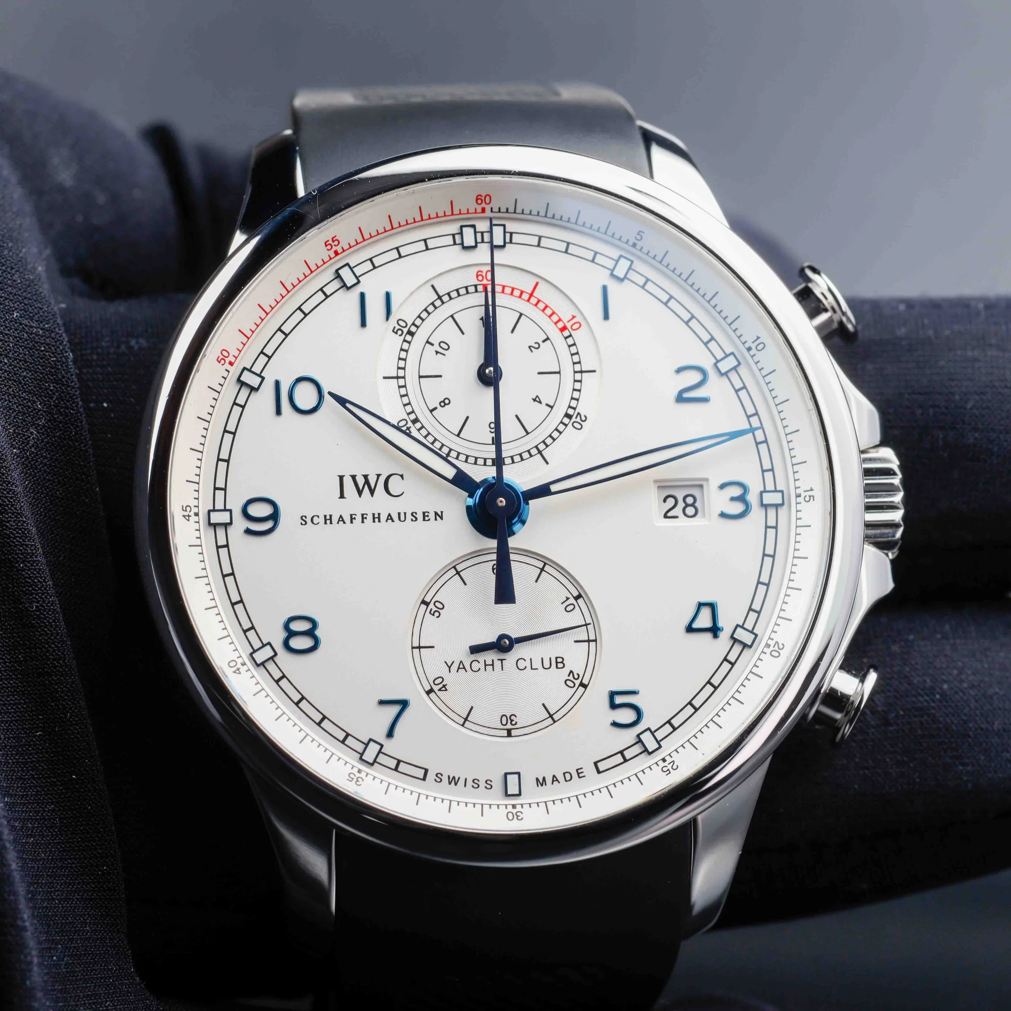 IWC Portugieser Yacht Club Chronograph Edition “ocean Racer” acciaio 8