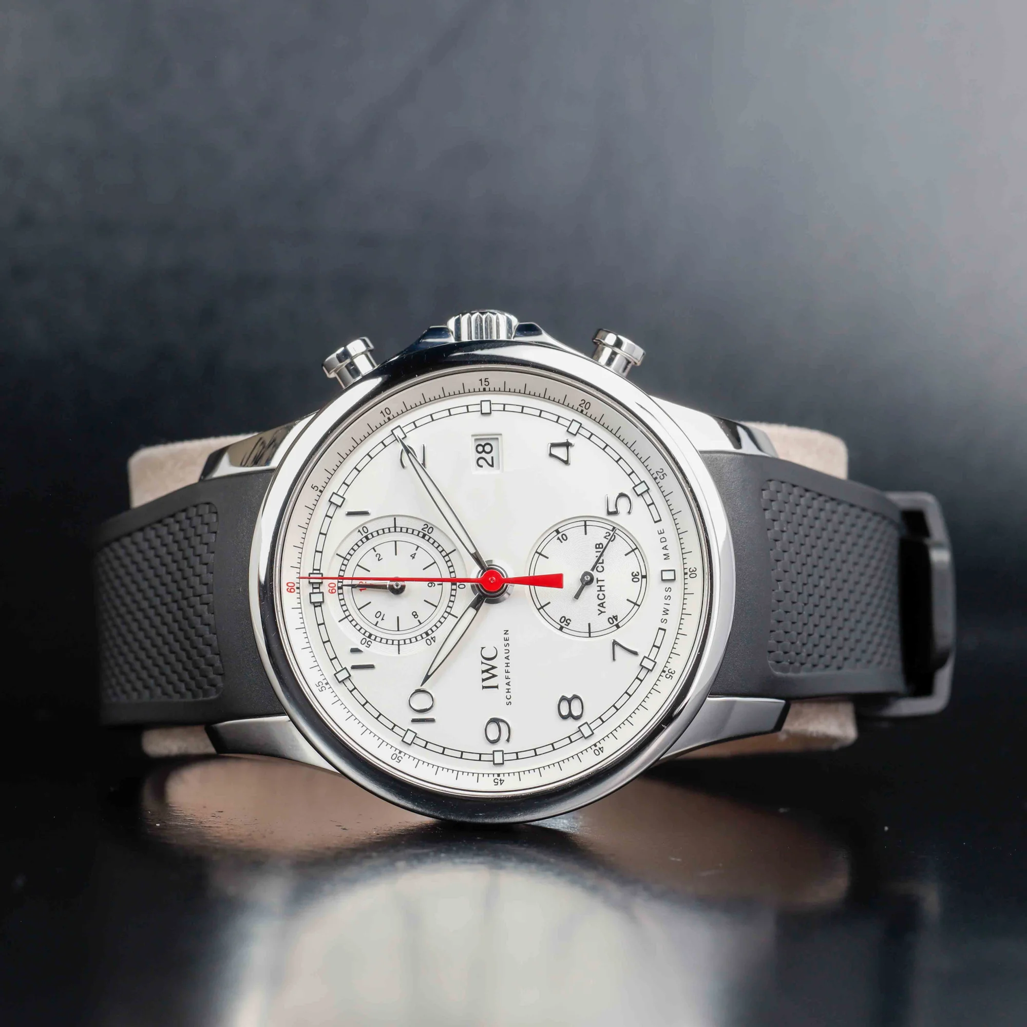 IWC Portugieser Yacht Club Chronograph acciaio 2