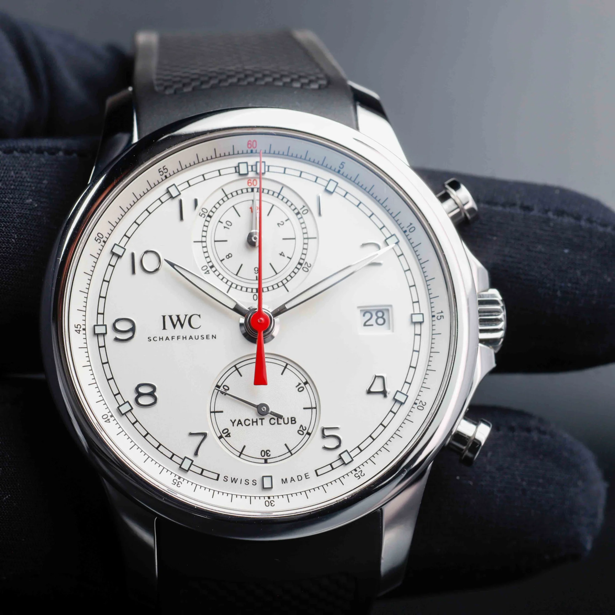IWC Portugieser Yacht Club Chronograph acciaio 8