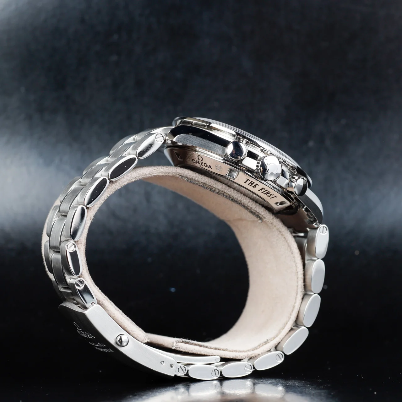 Omega Speedmaster Professional Monduhr stahl 8