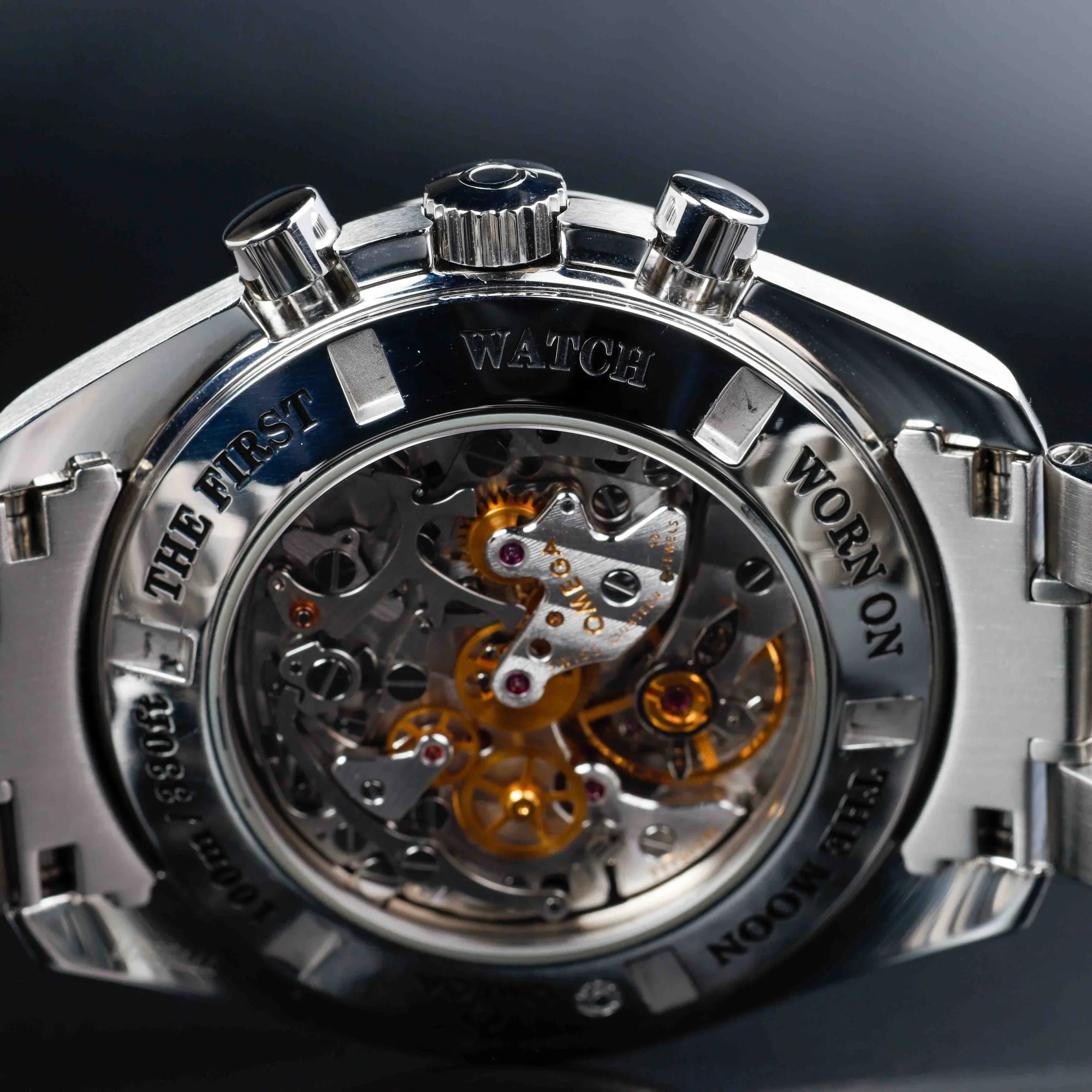 Omega Speedmaster Moonphase acciaio 11