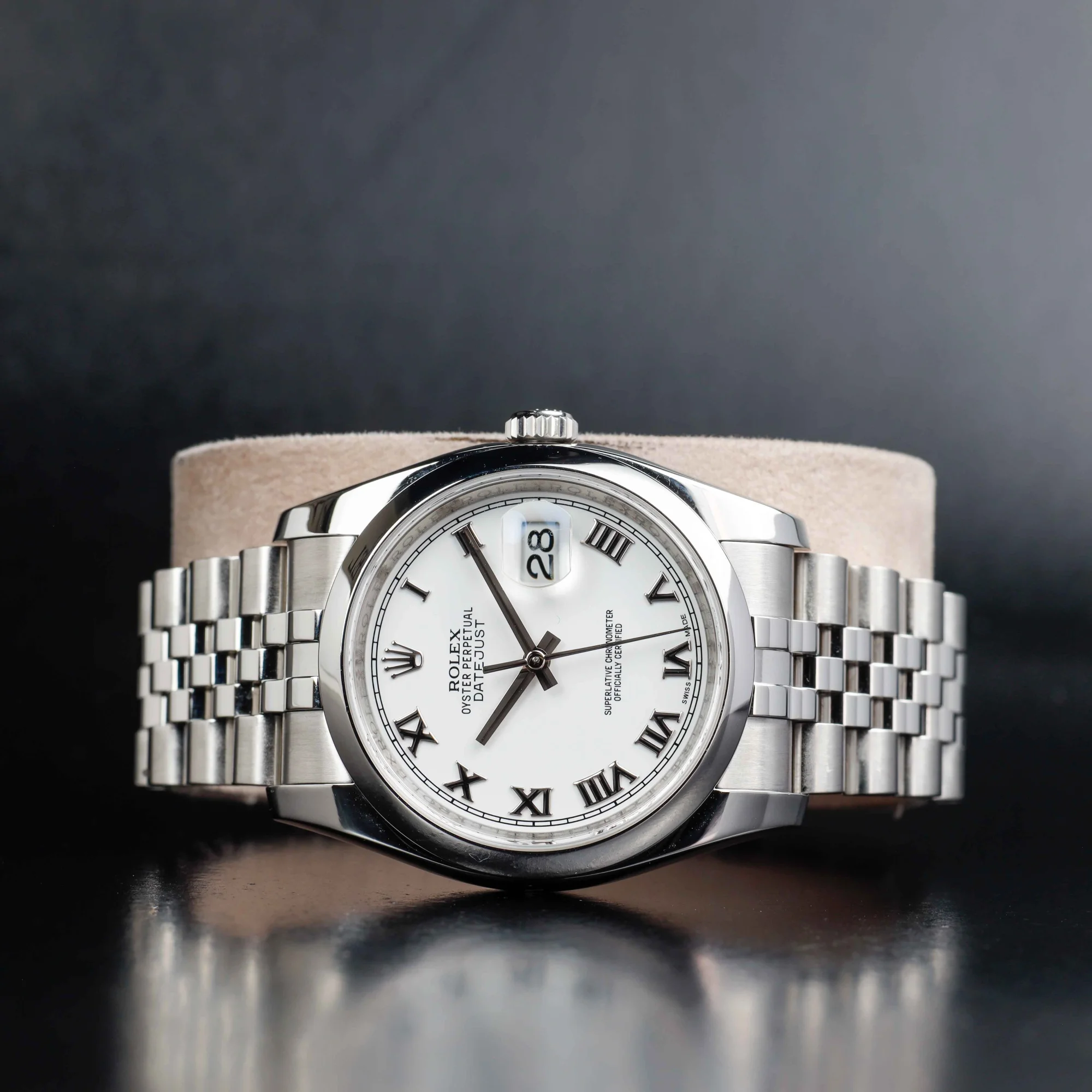 Rolex Datejuste 36 acier/or blanc 2