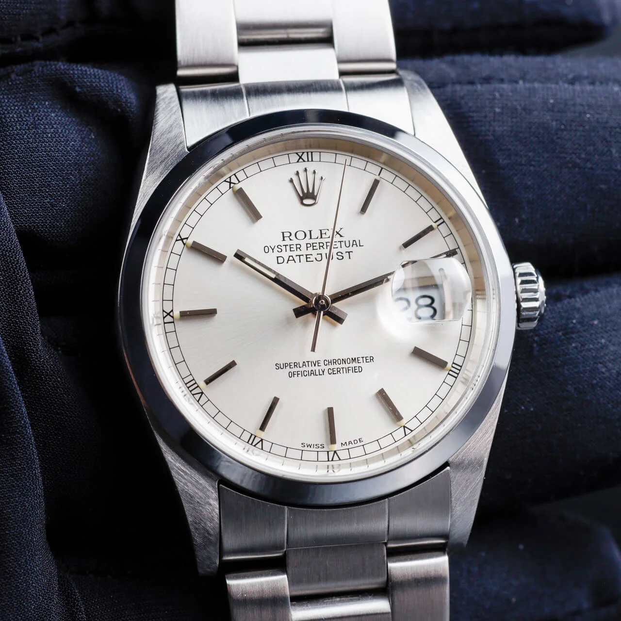 Rolex Datejust 36 stahl 10