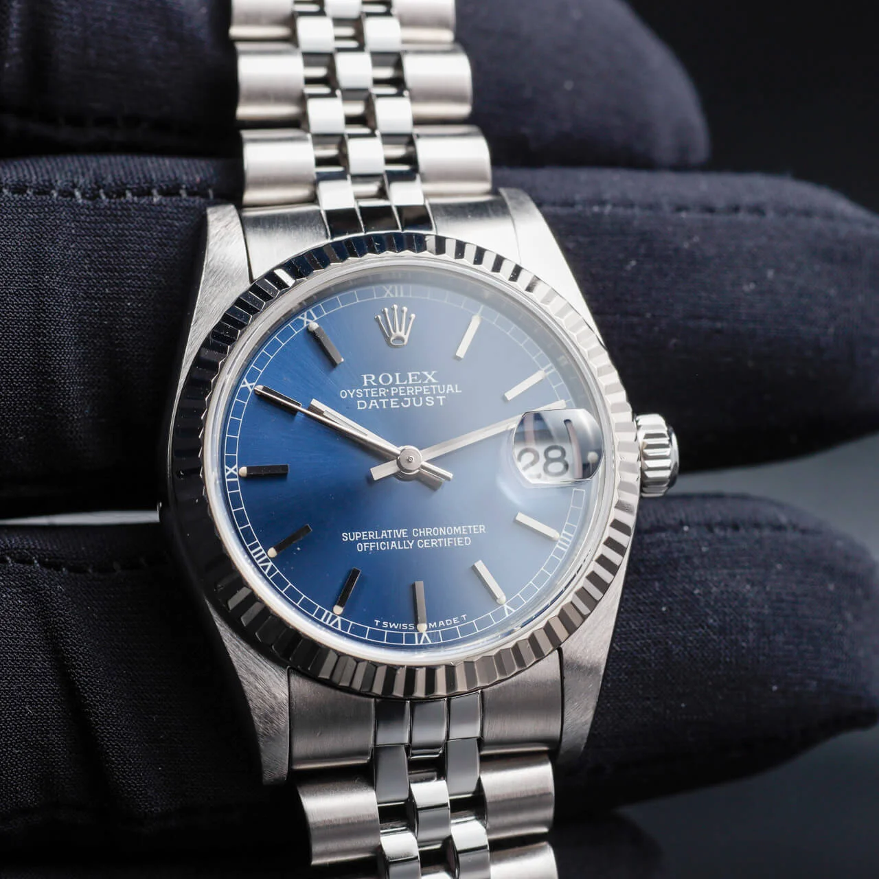 Rolex Datejust 31 stahl/weißgold 10