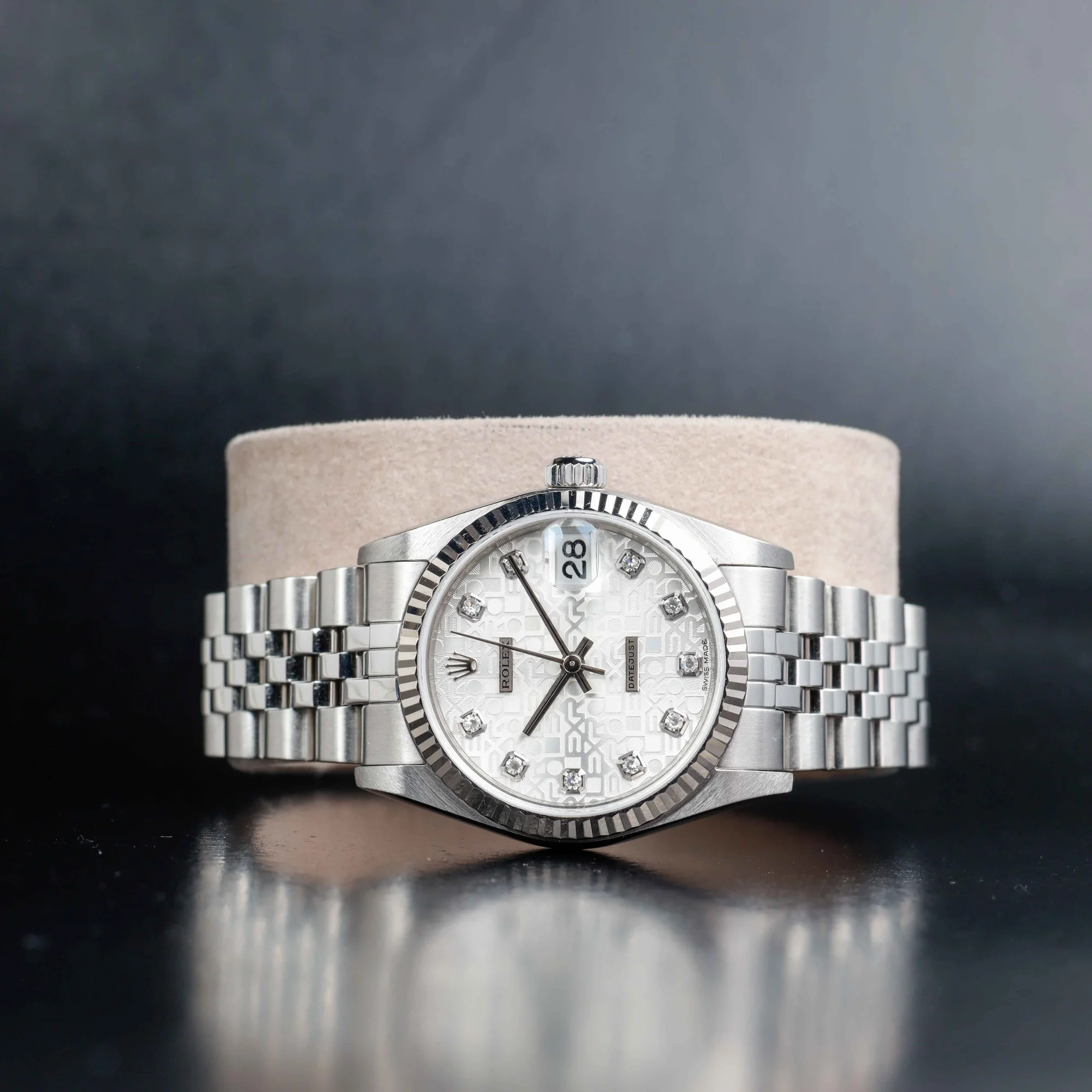 Rolex Datum31just stahl/weißgold 2