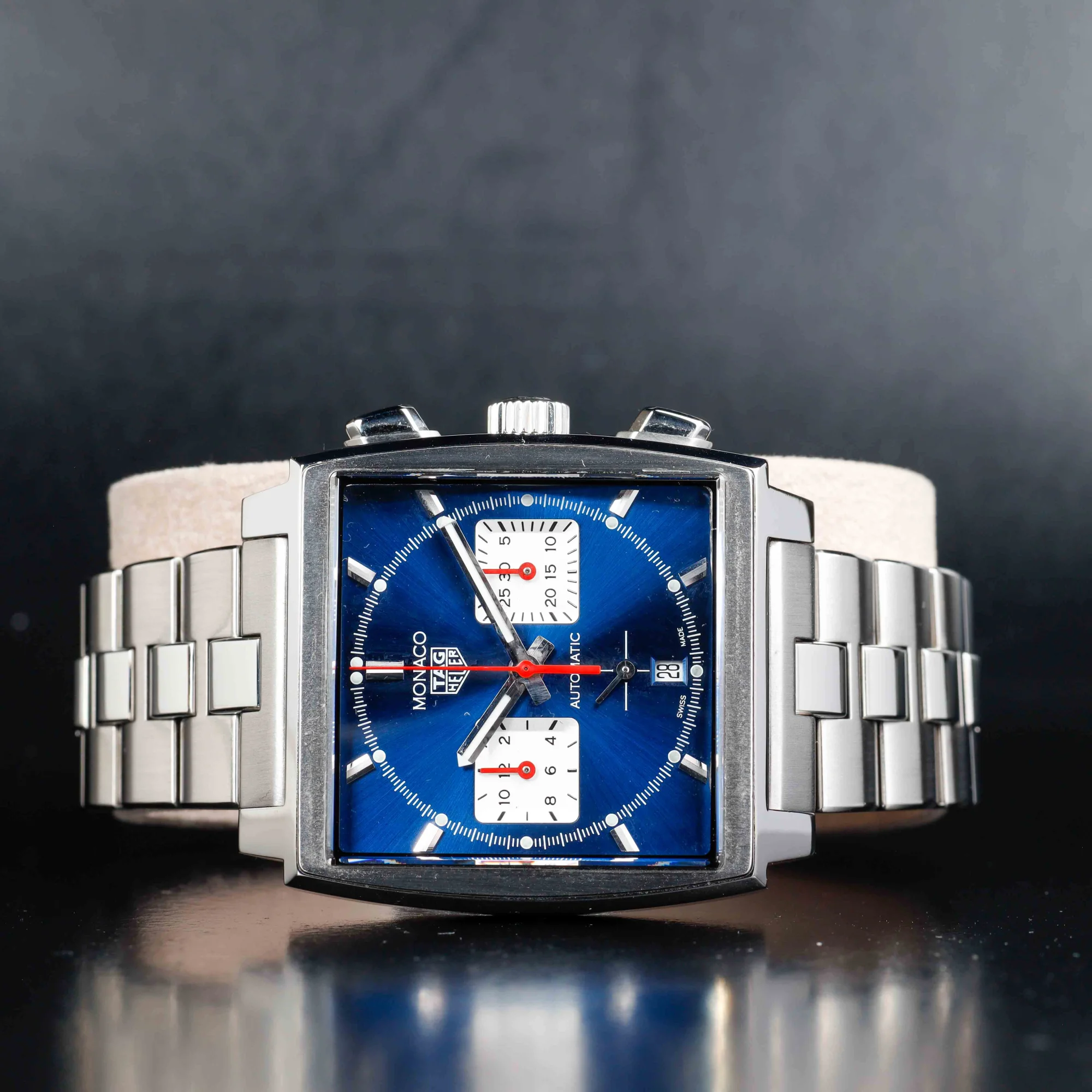 Tag Heuer Monaco Chronograph acciaio 2