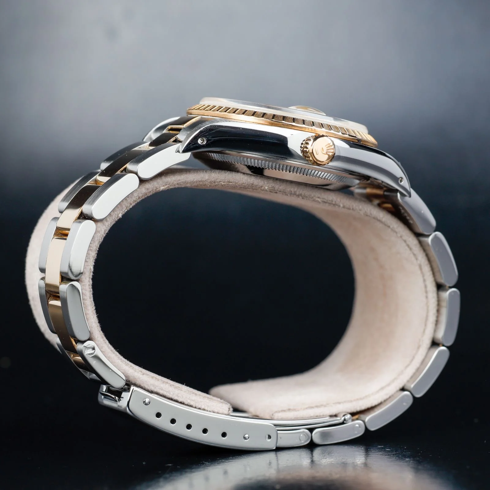 Rolex Oyster Perpetual Date 34 stahl/gelbgold 9